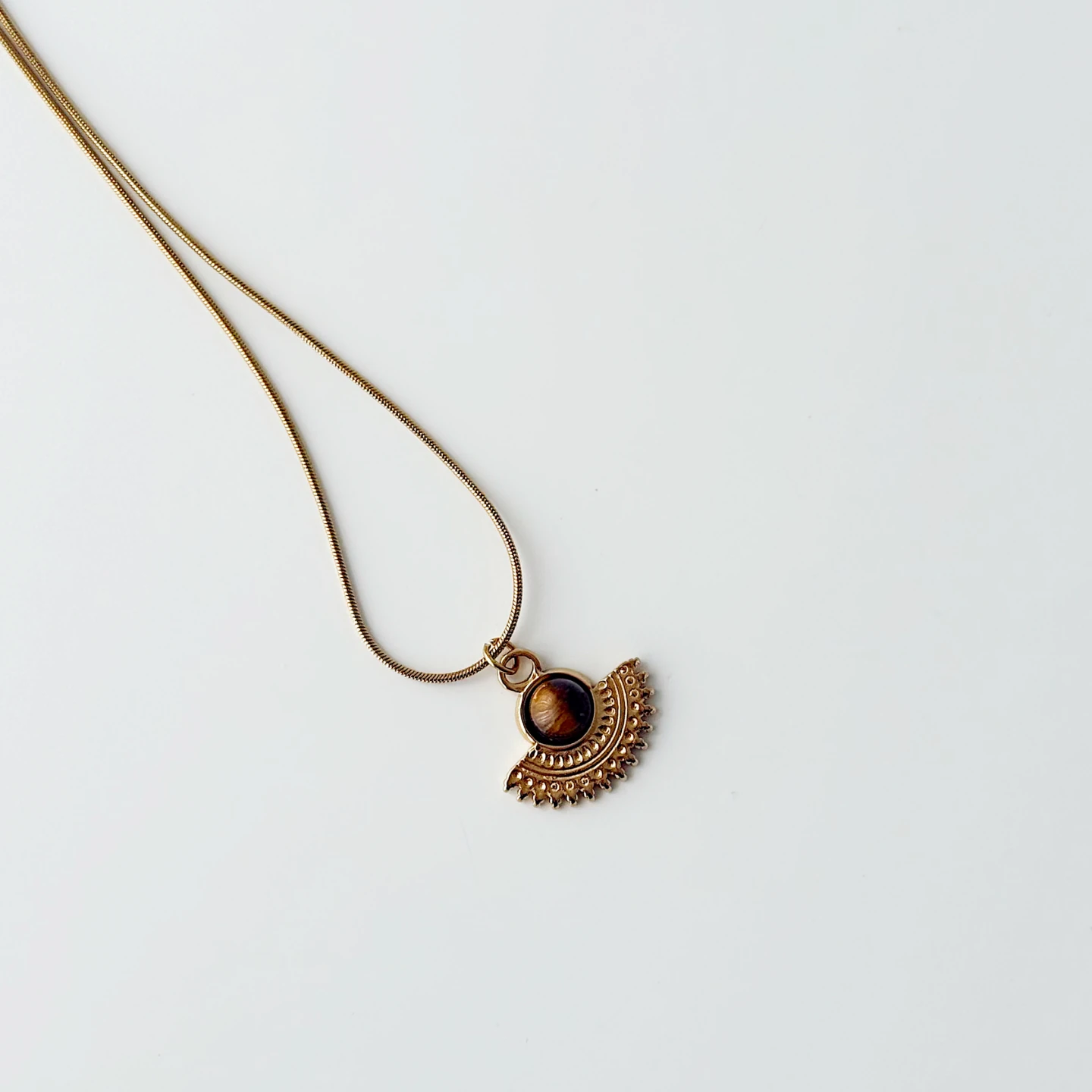 Soline Steel Necklace | Çelik Kolye