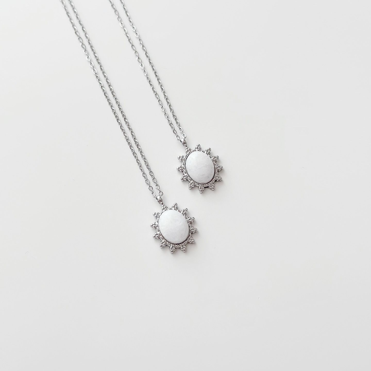 Denic Grey Steel Necklace | Çelik Kolye