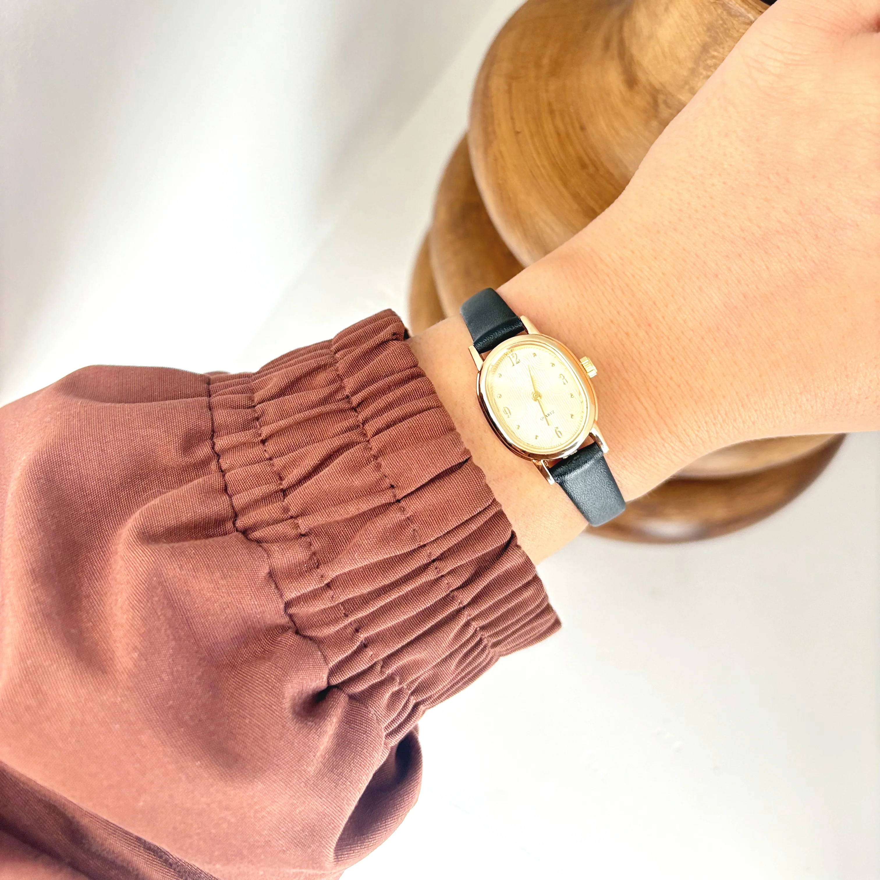 Darex Black-Gold Watch | Saat