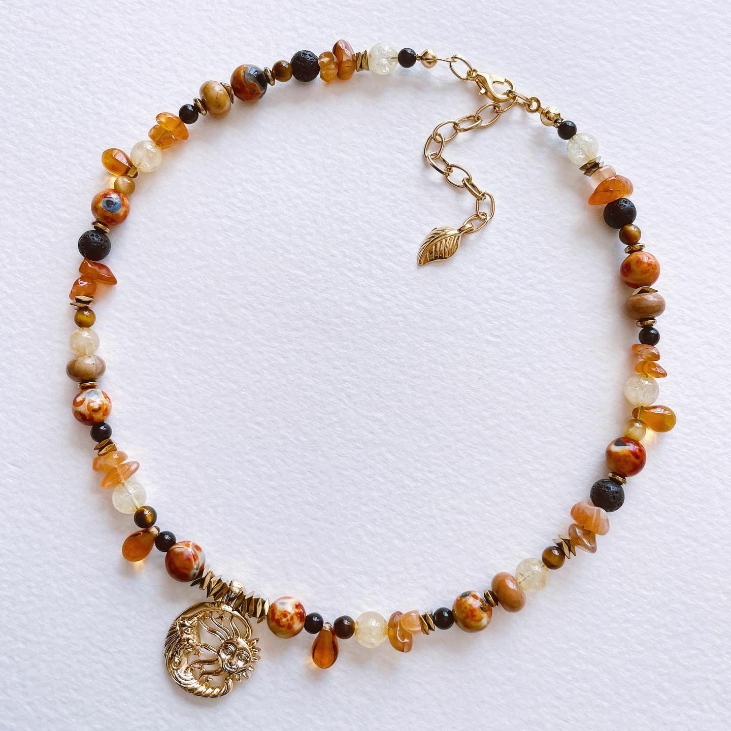 Wild Sunset Man Necklace / Kolye