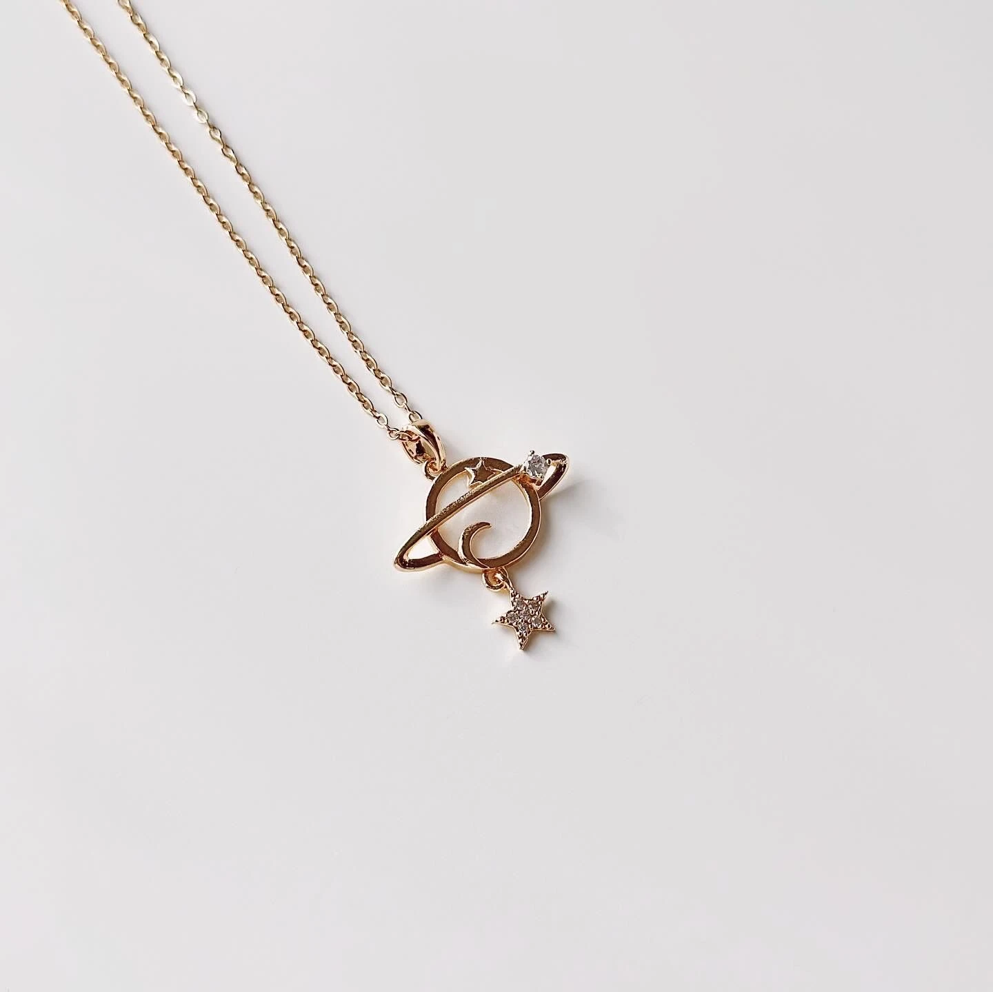 Saturn 0.2 Steel Necklace | Çelik Kolye