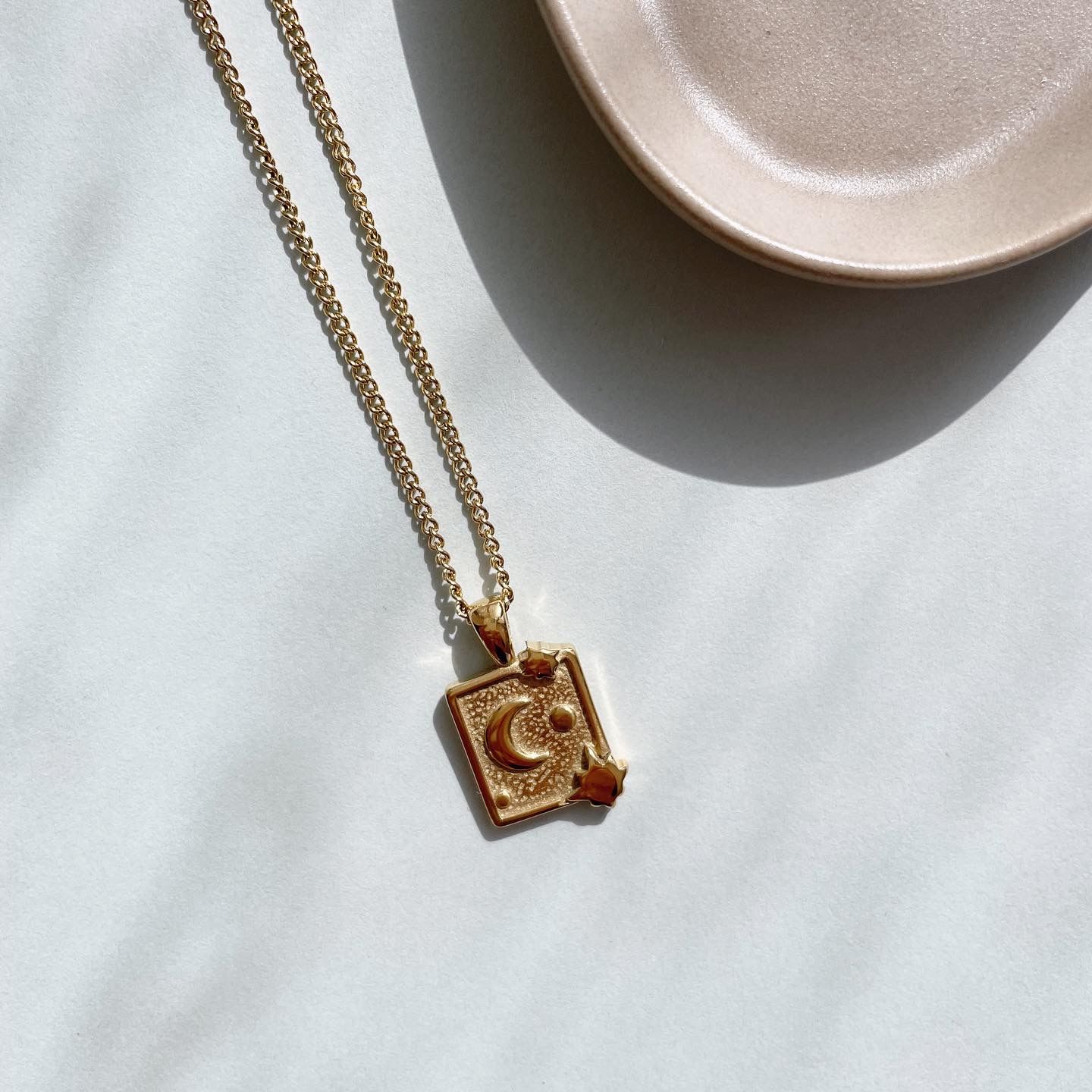 Moonstar Steel Necklace