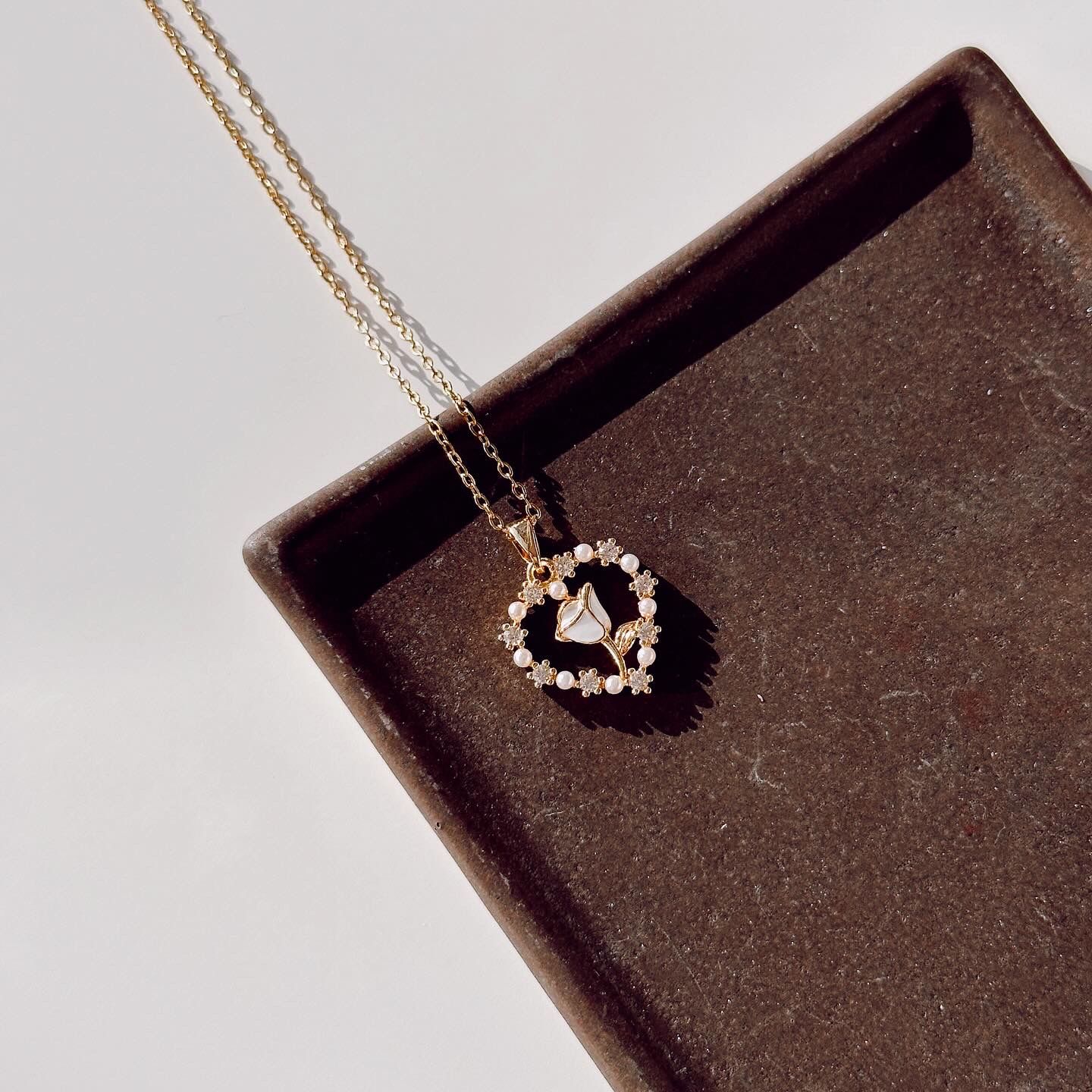 Romantica Steel Necklace | Çelik Kolye