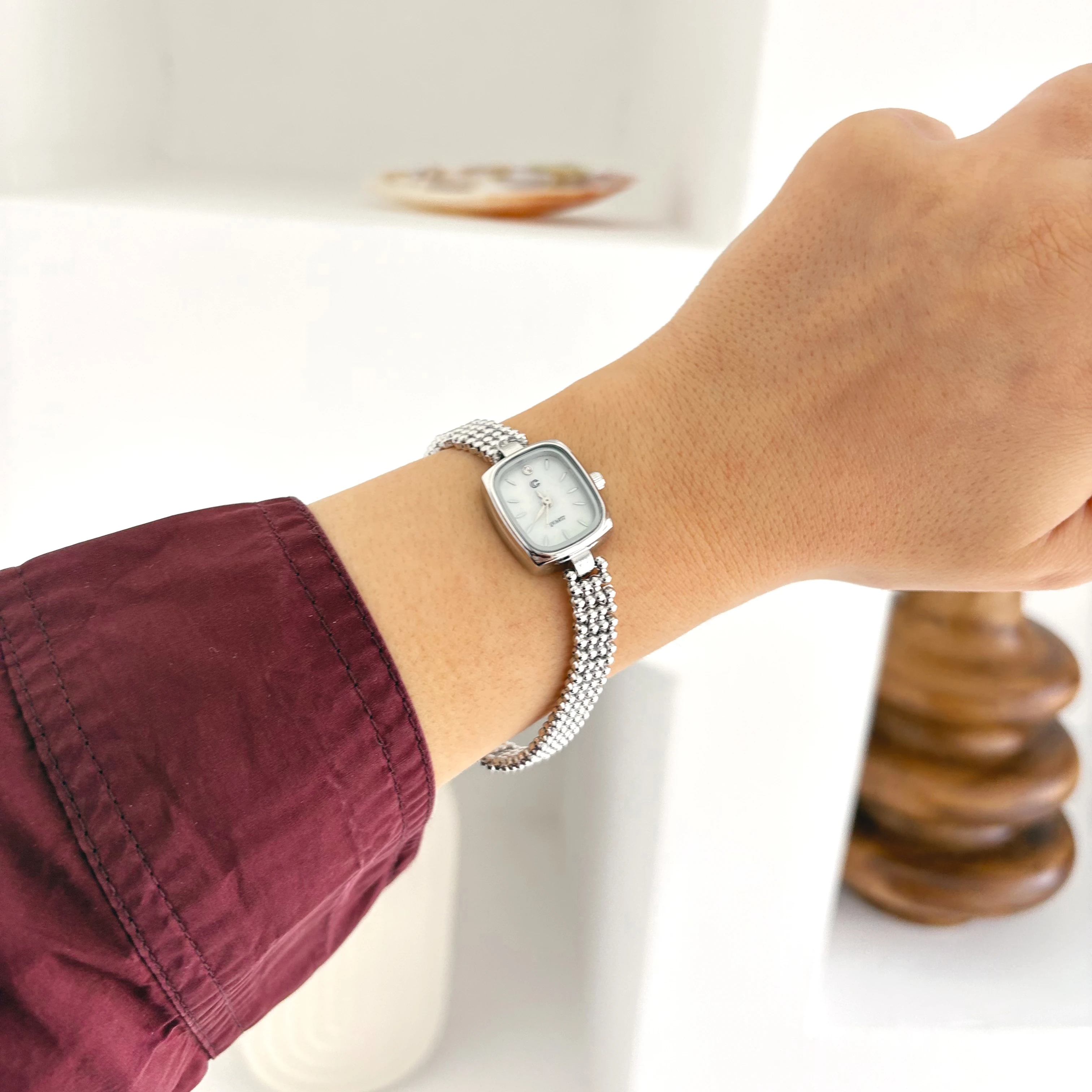 Nore Grey-White Watch | Saat