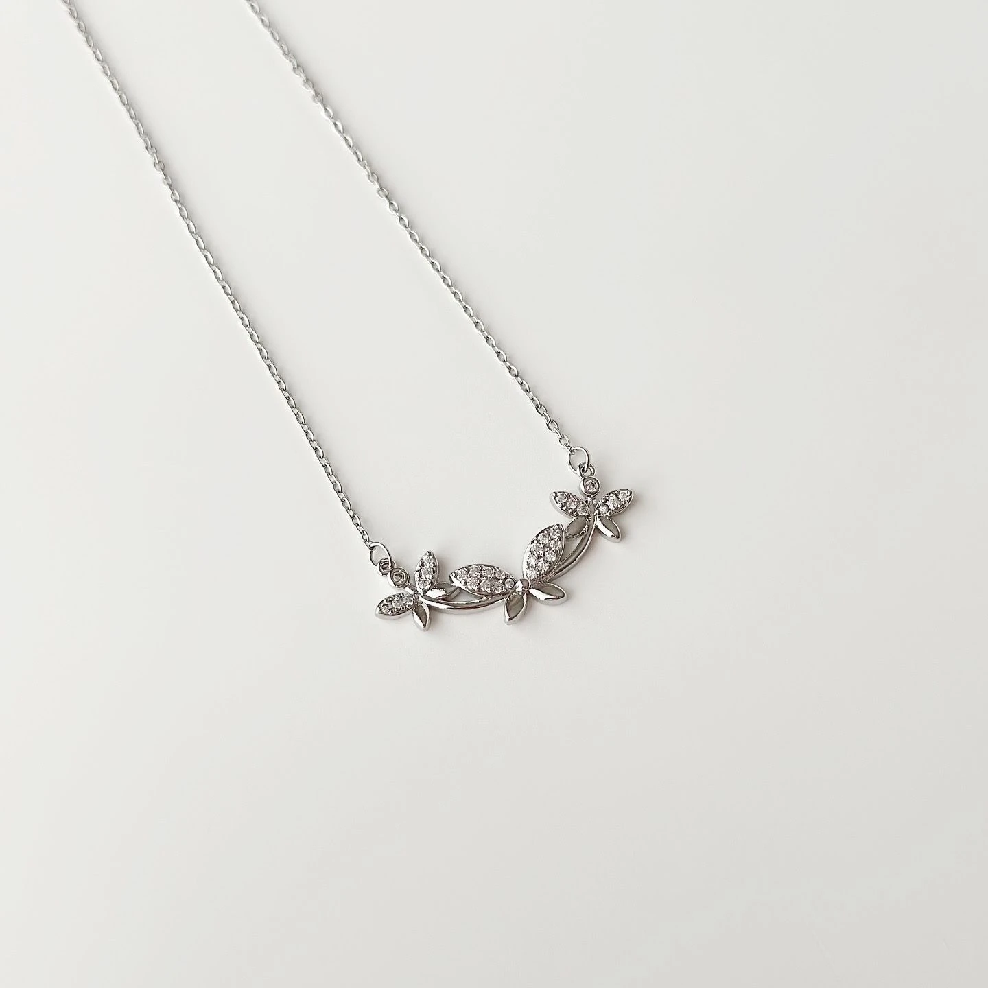 Olie Grey Steel Necklace | Çelik Kolye