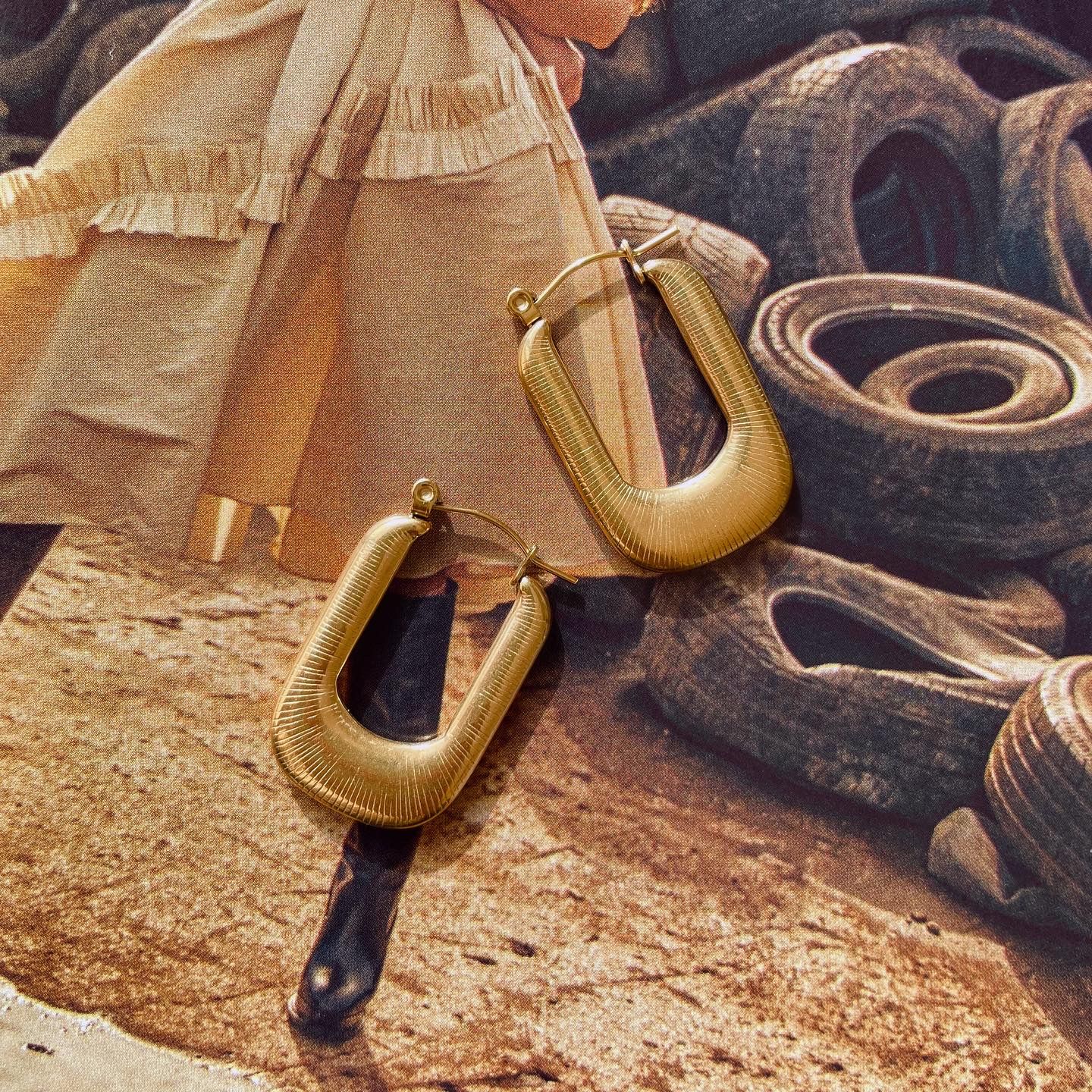 Bonita Steel Earring