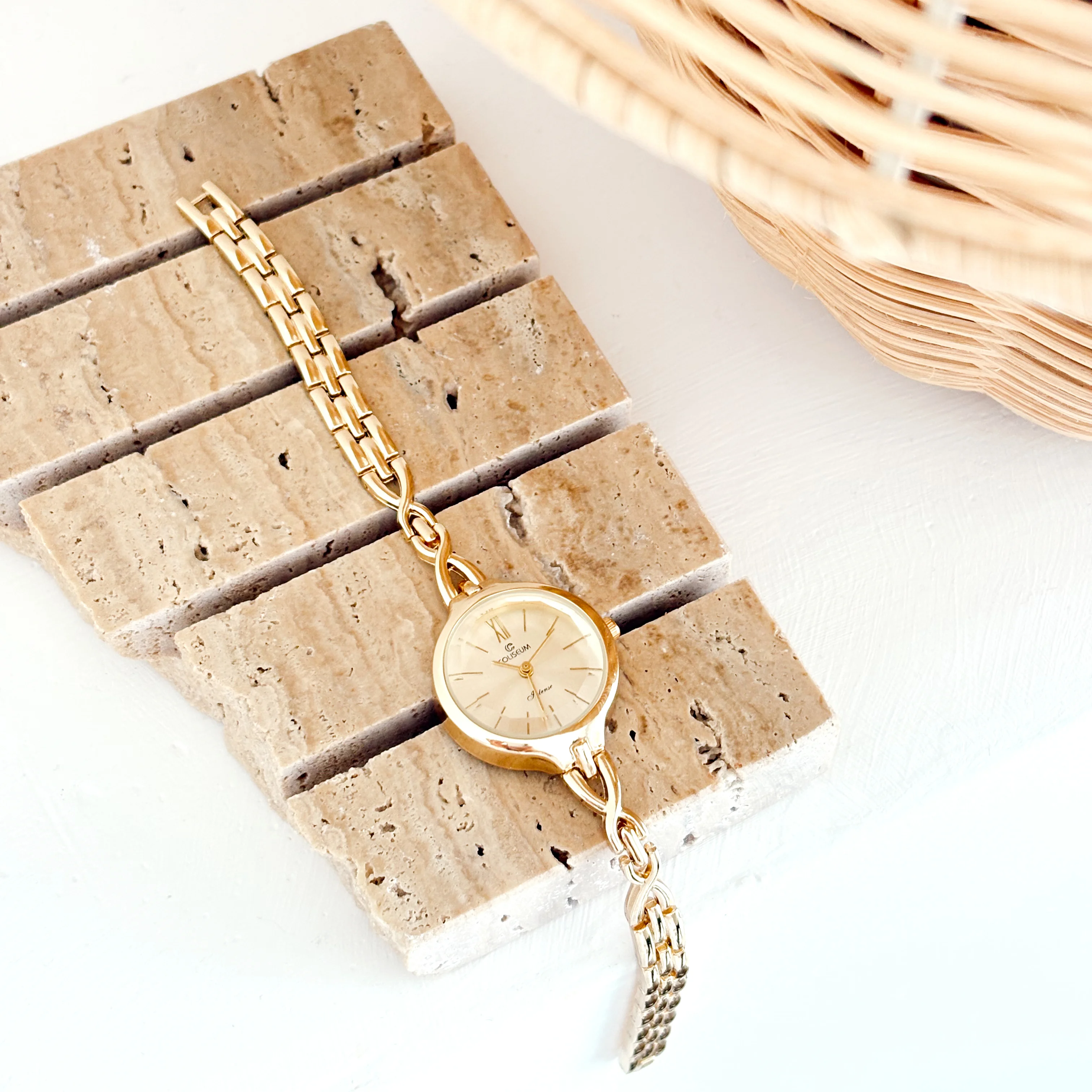 Kael Gold-Gold Watch | Saat