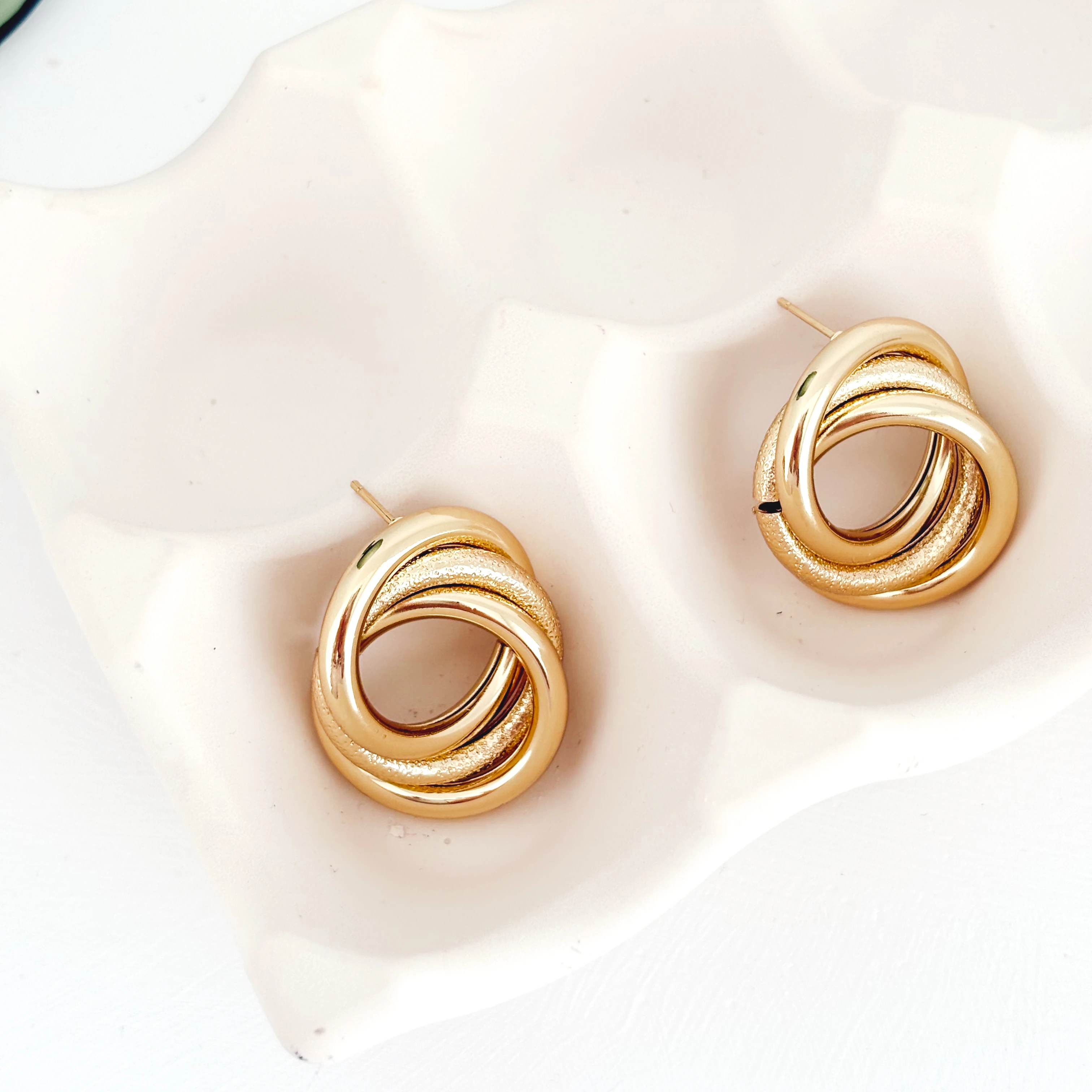 Rivor Steel Earring | Çelik Küpe