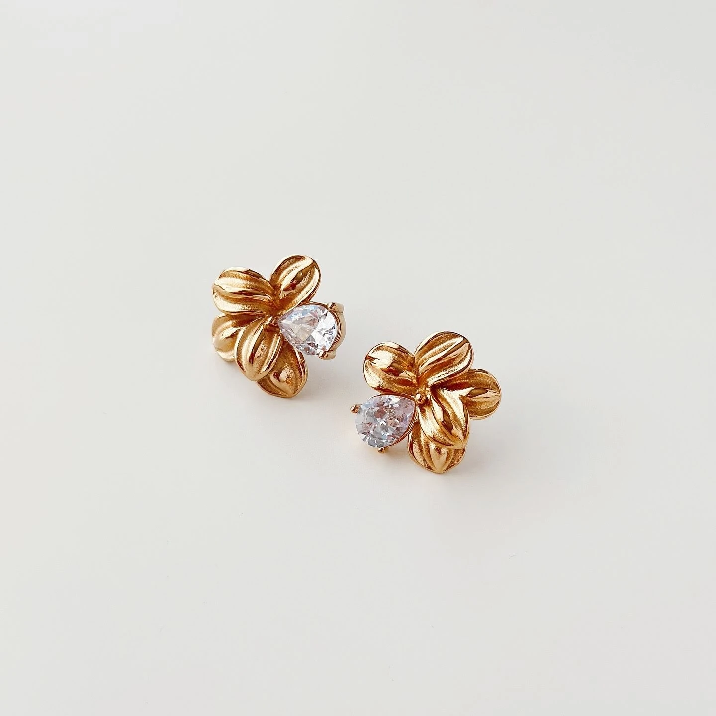 Flou Steel Earring | Çelik Küpe