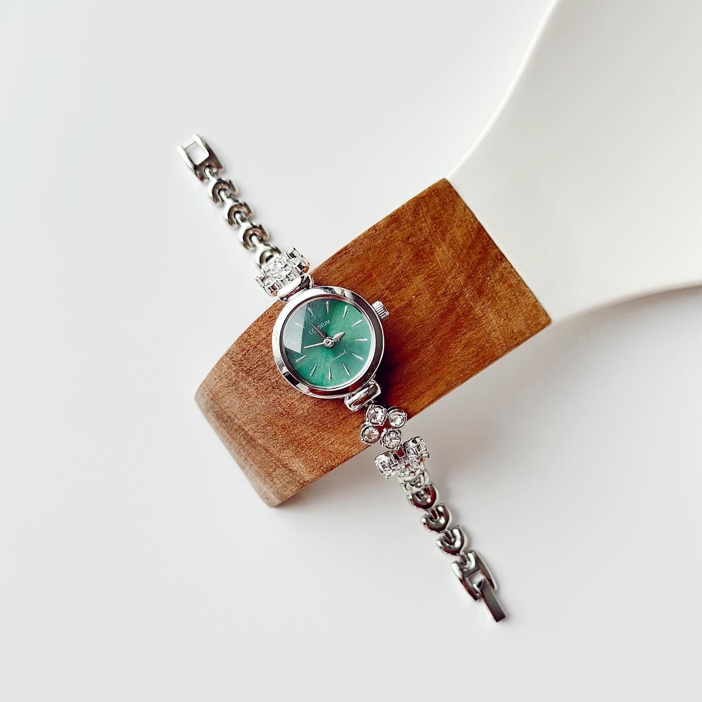 Ovein Grey Green Watch | Saat