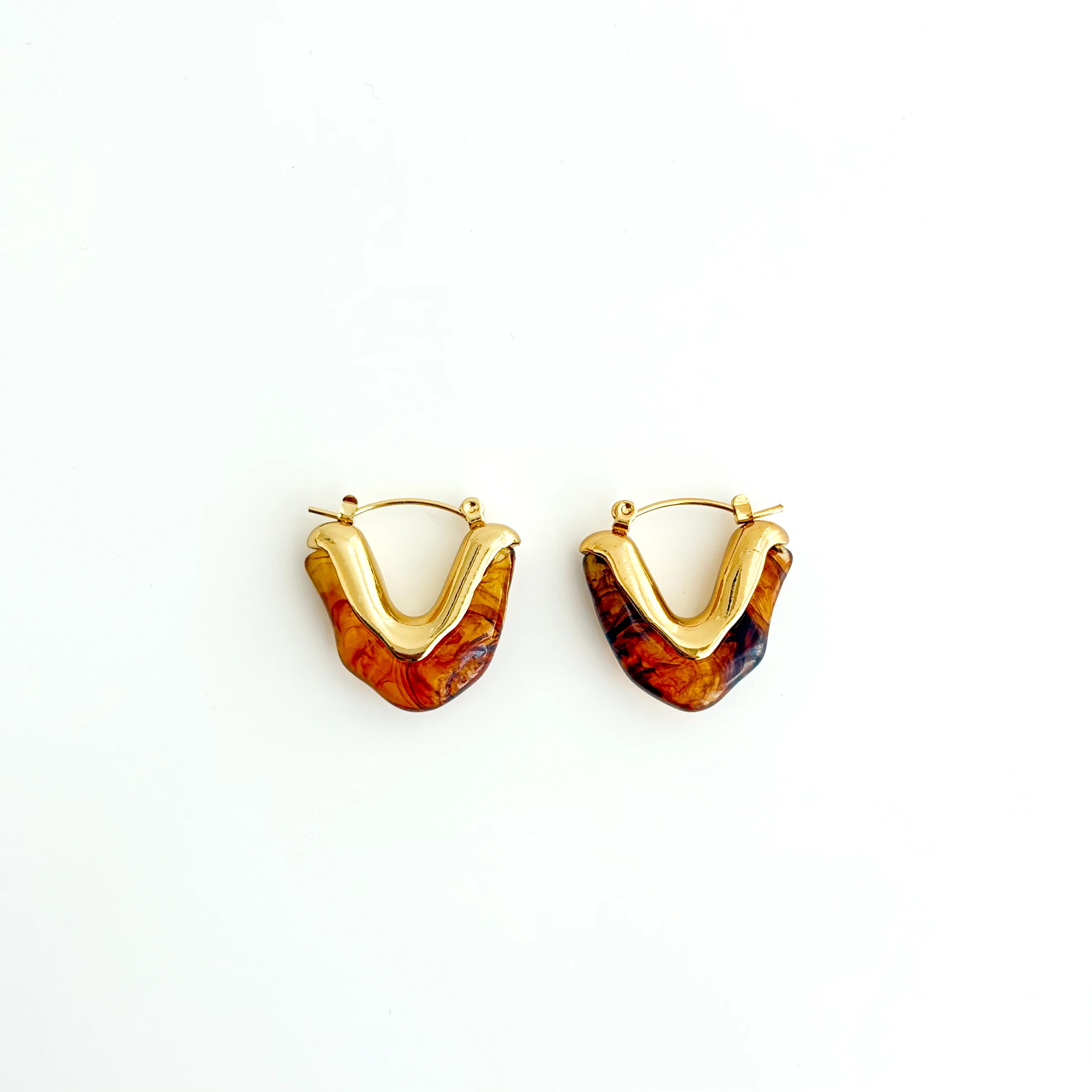 Vernel Steel Earring | Çelik Küpe