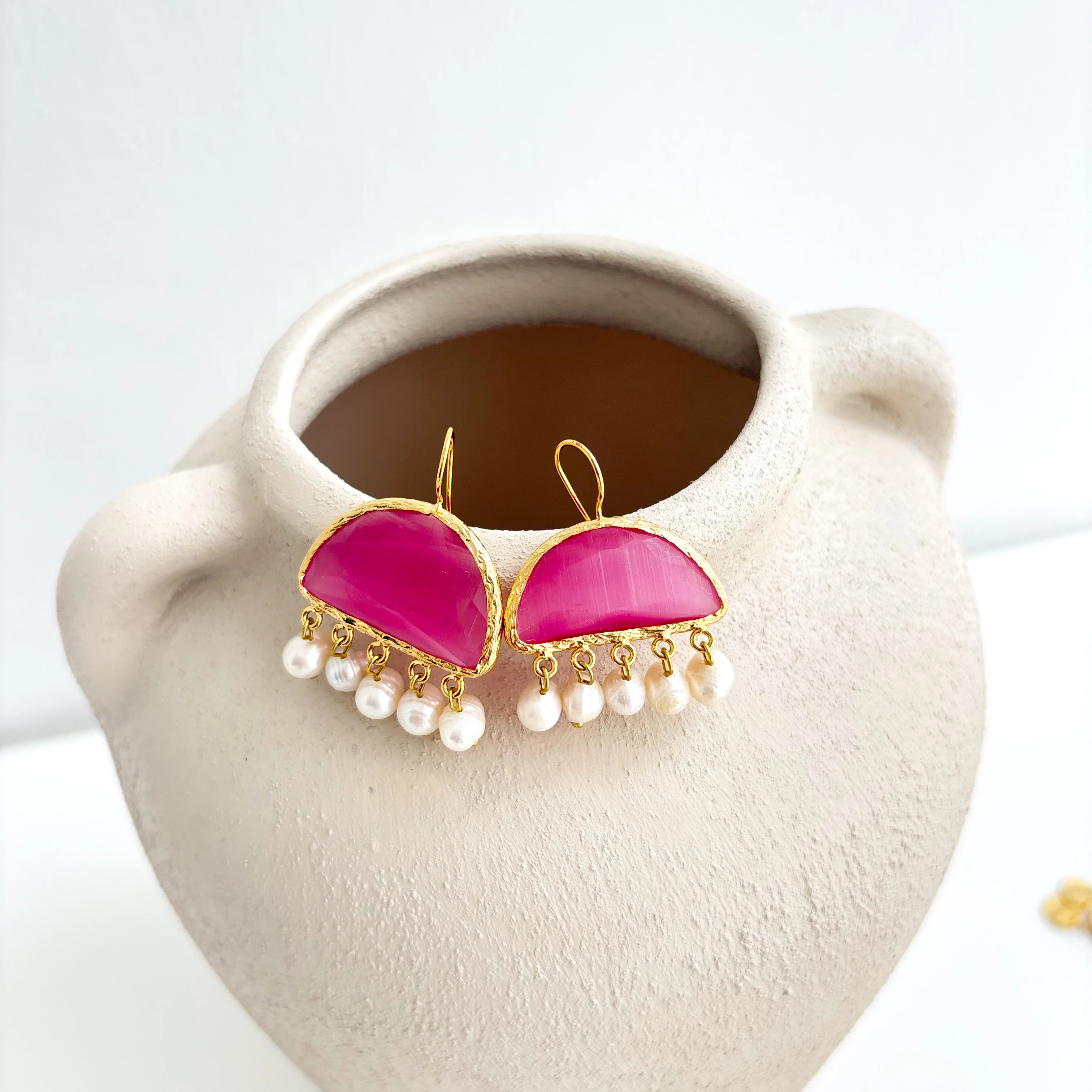 Roda Steel Earring | Çelik Küpe