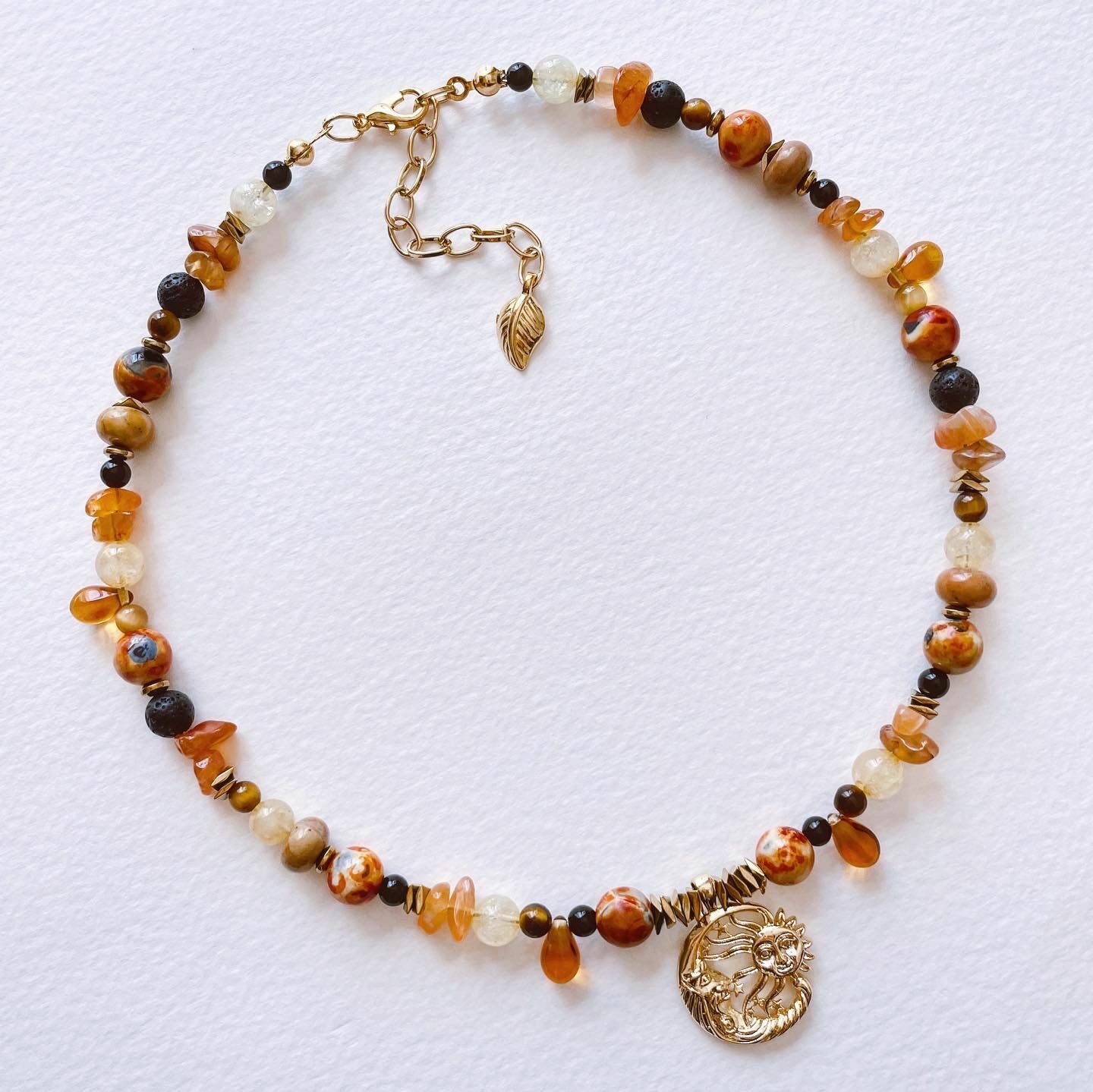 Wild Sunset Man Necklace / Kolye