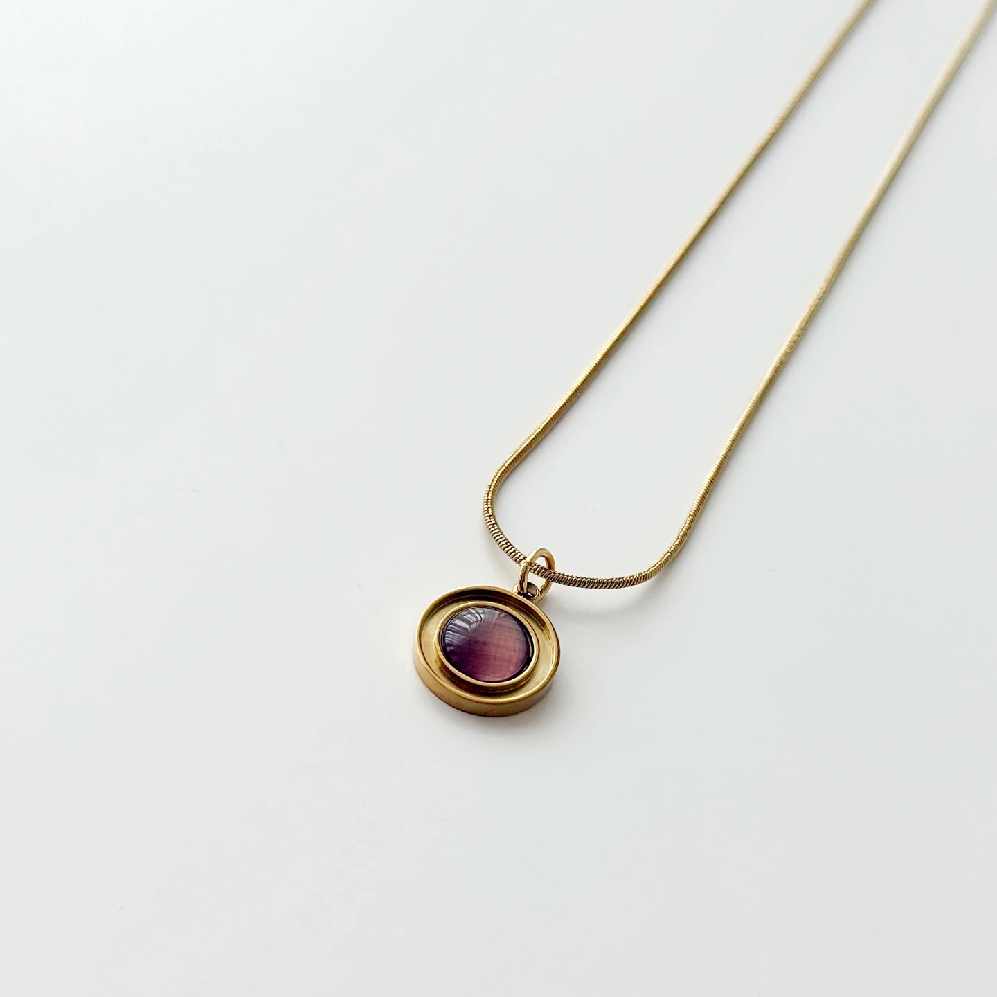 Flira Steel Necklace | Çelik Kolye