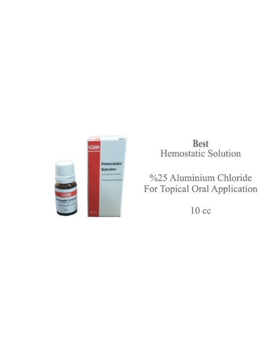 Hemostatik Solüsyon %25 Aluminum Chloride 10 cc