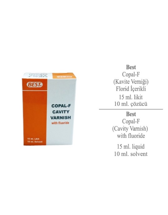 Copal F Kavite Verniği Flour İçerikli