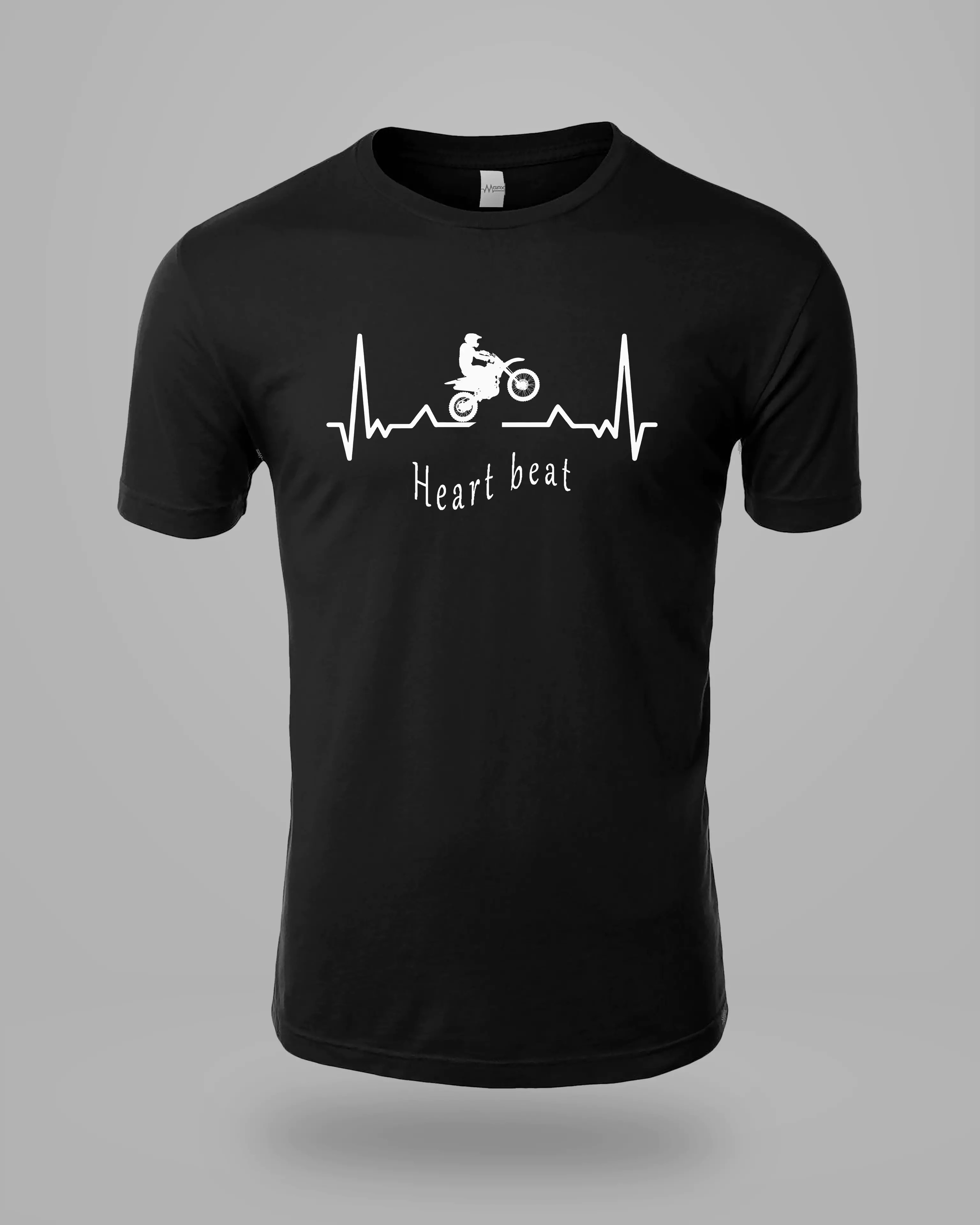 Heart Beat Baskılı Tişört