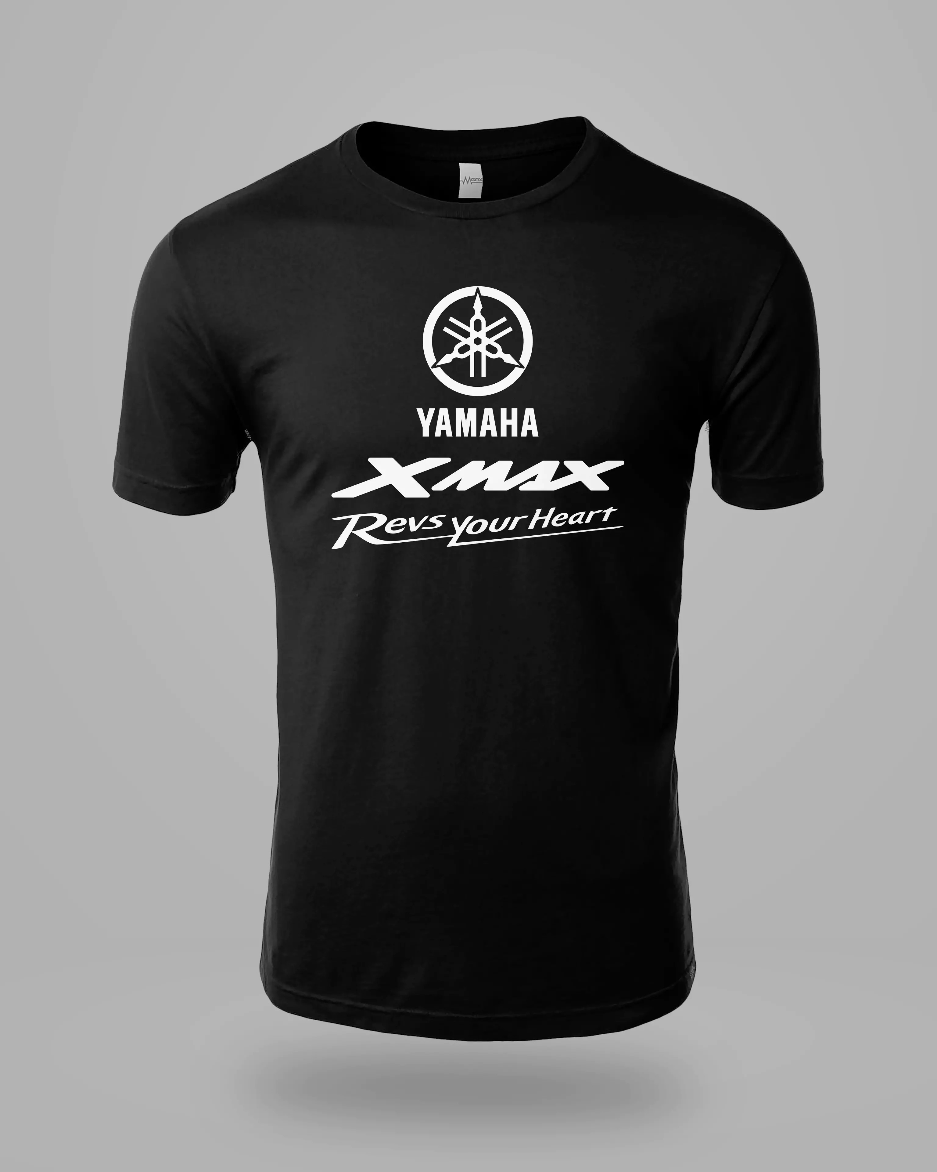 Yamaha XMAX Revs Your Heart Baskılı Tişört