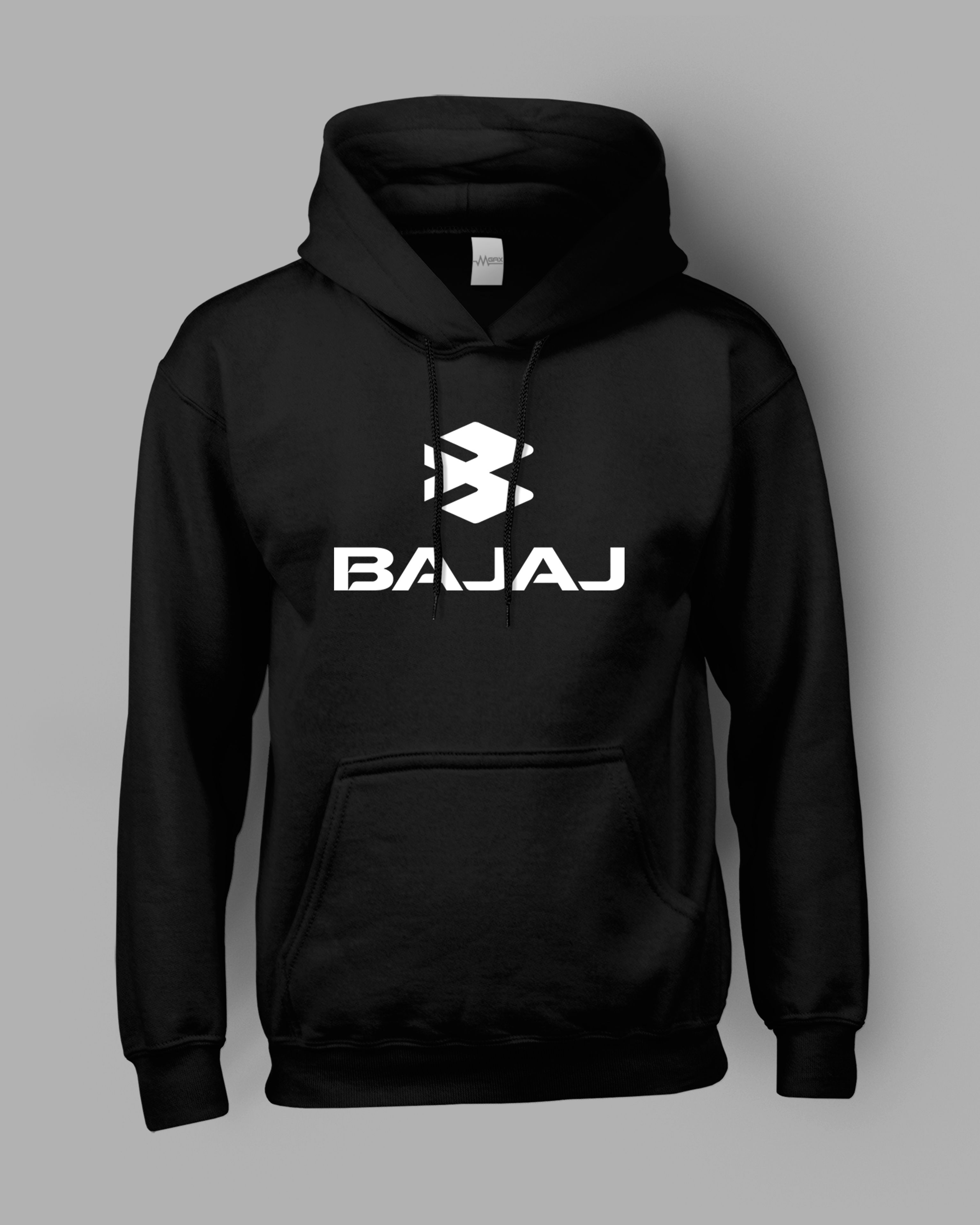 Bajaj Göğüs Baskılı Kapüşonlu Sweatshirt