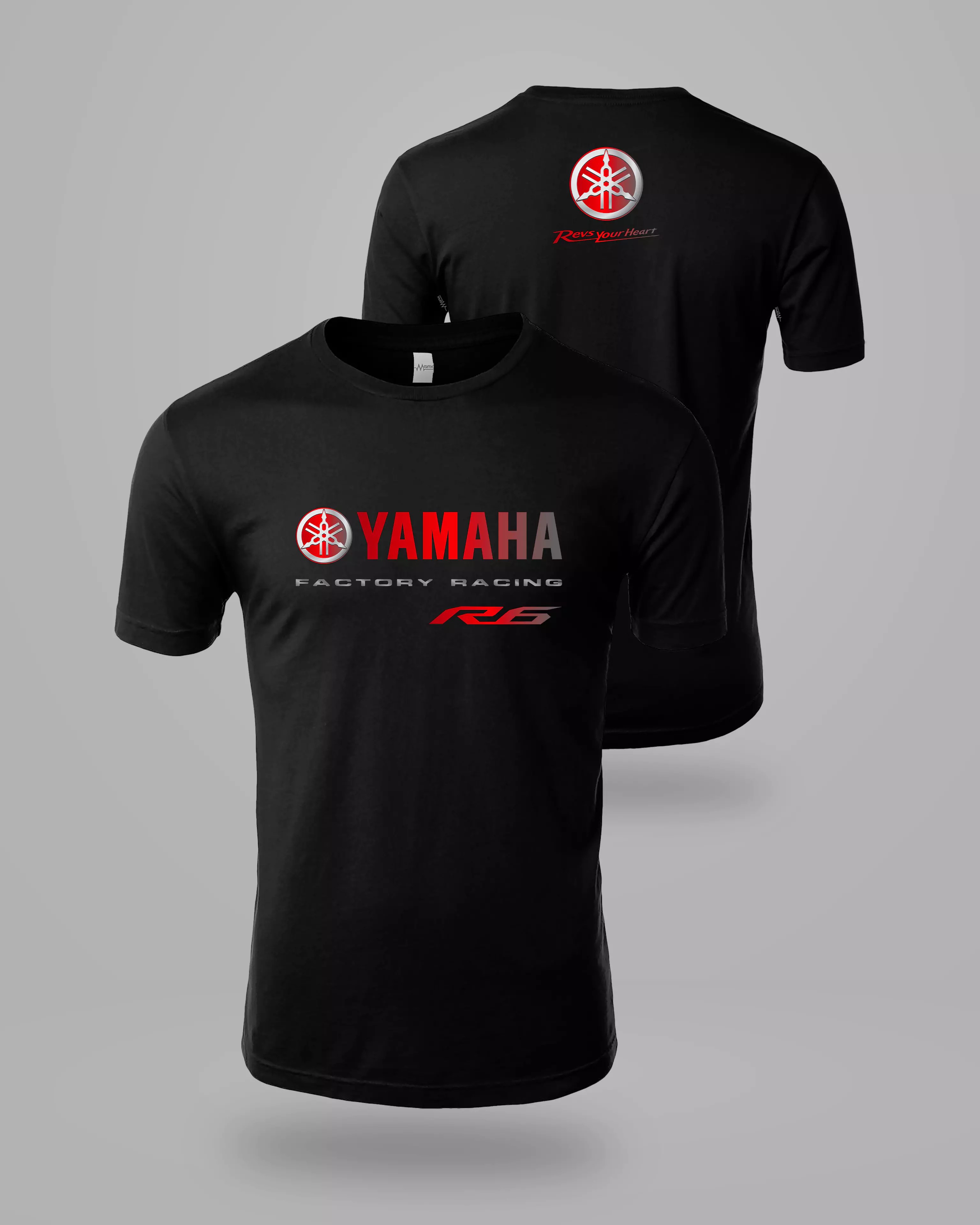 Yamaha R6 Factory Racing ALC Sırt Baskılı Tişört