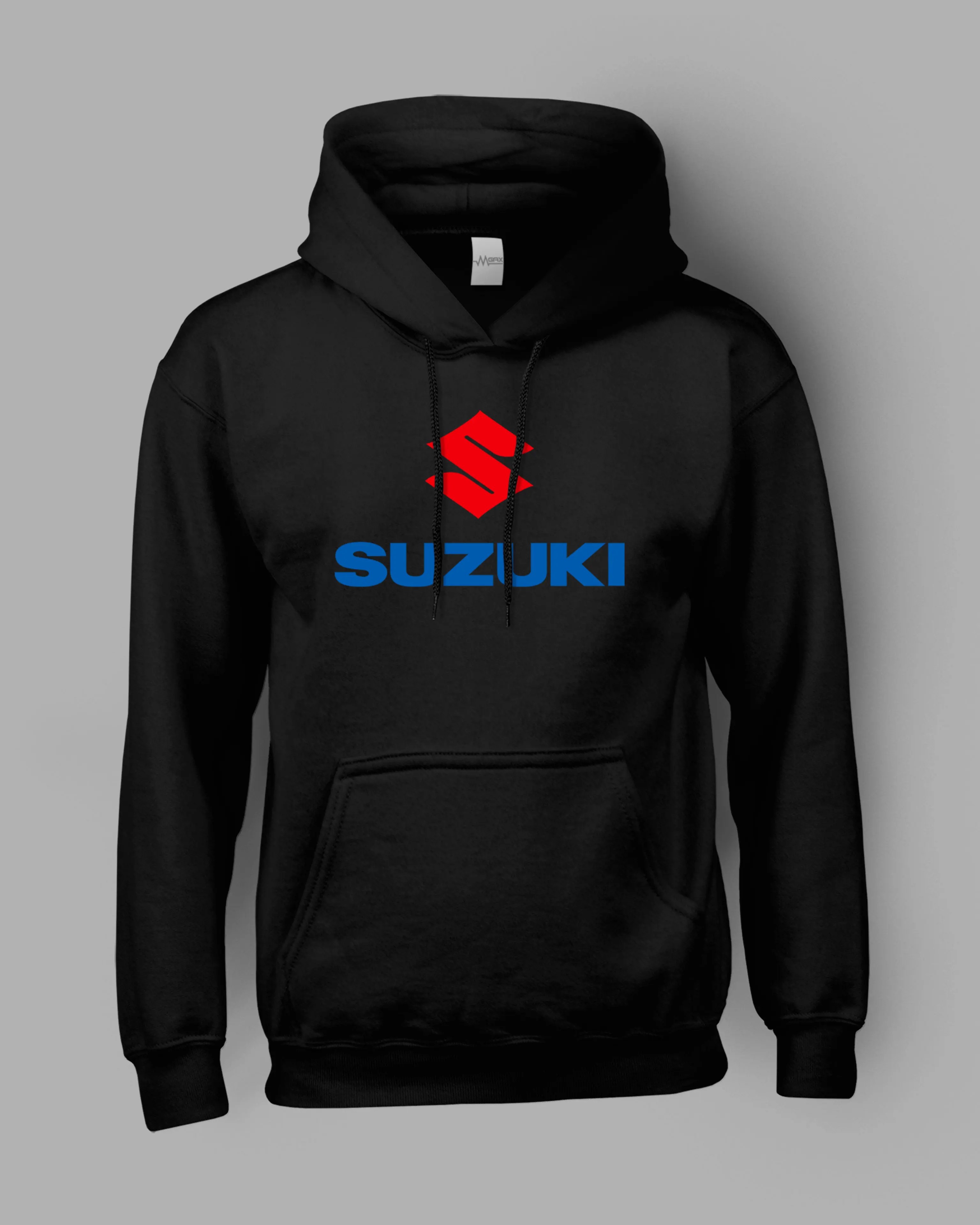 Suzuki Göğüs Baskılı Kapüşonlu Sweatshirt