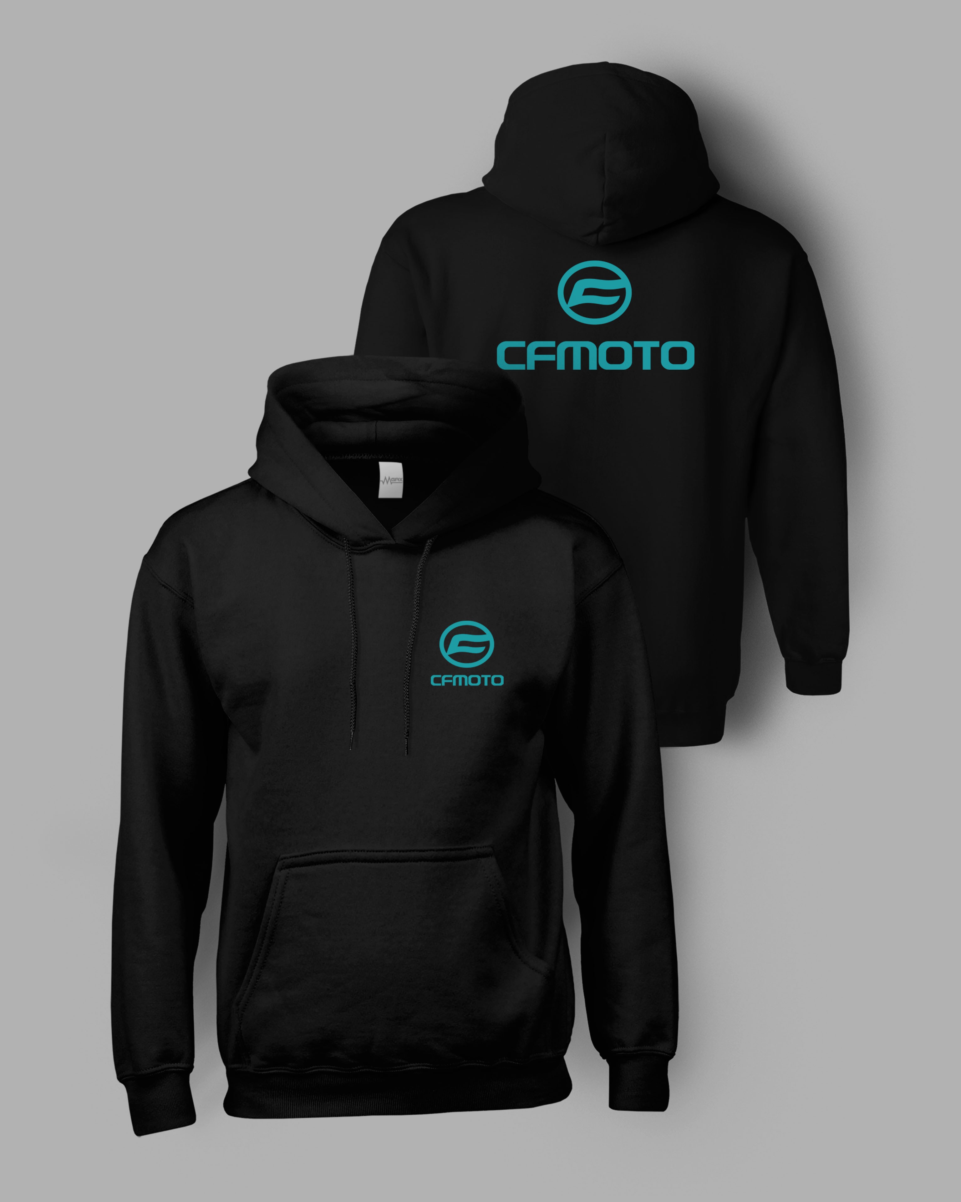 CF Moto Arma Sırt Baskılı Kapüşonlu Sweatshirt