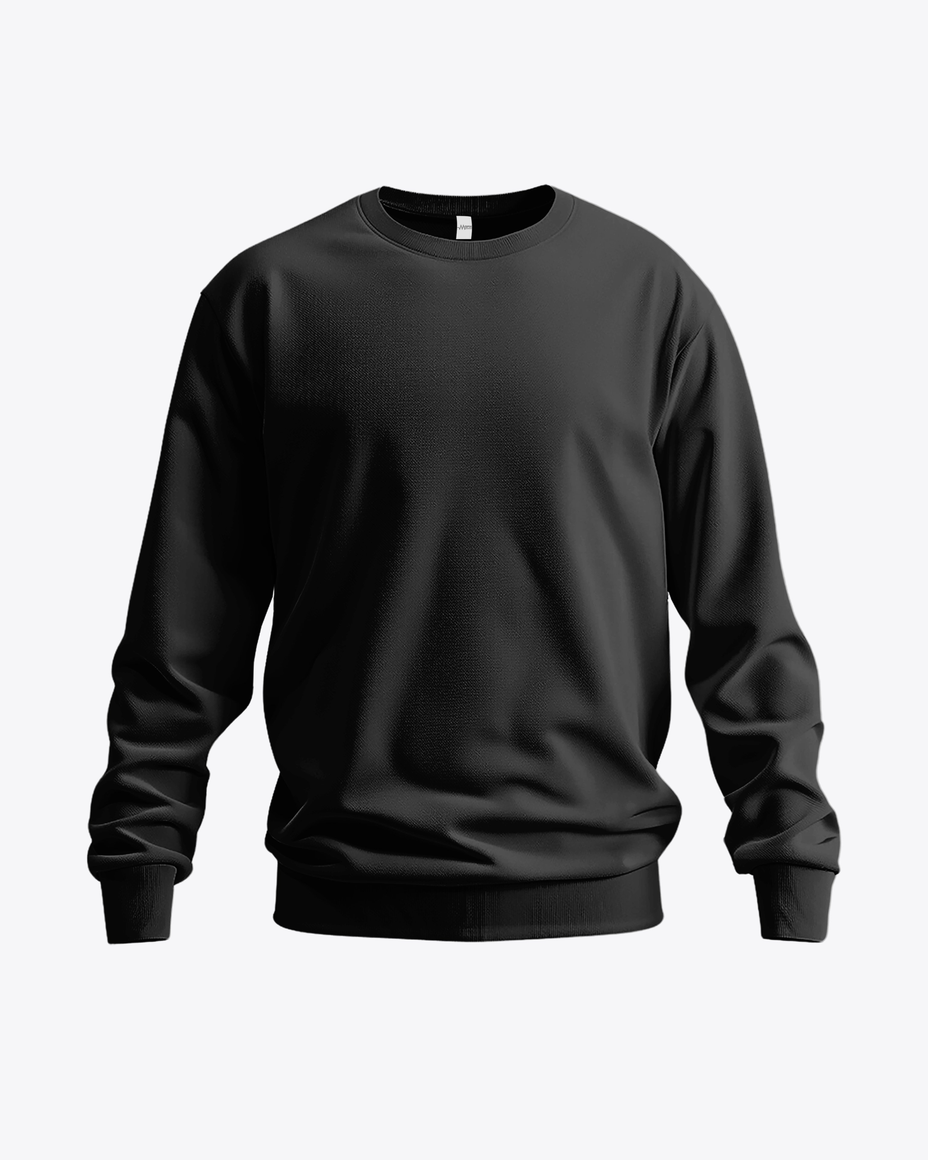 Basic Baskısız Sweatshirt