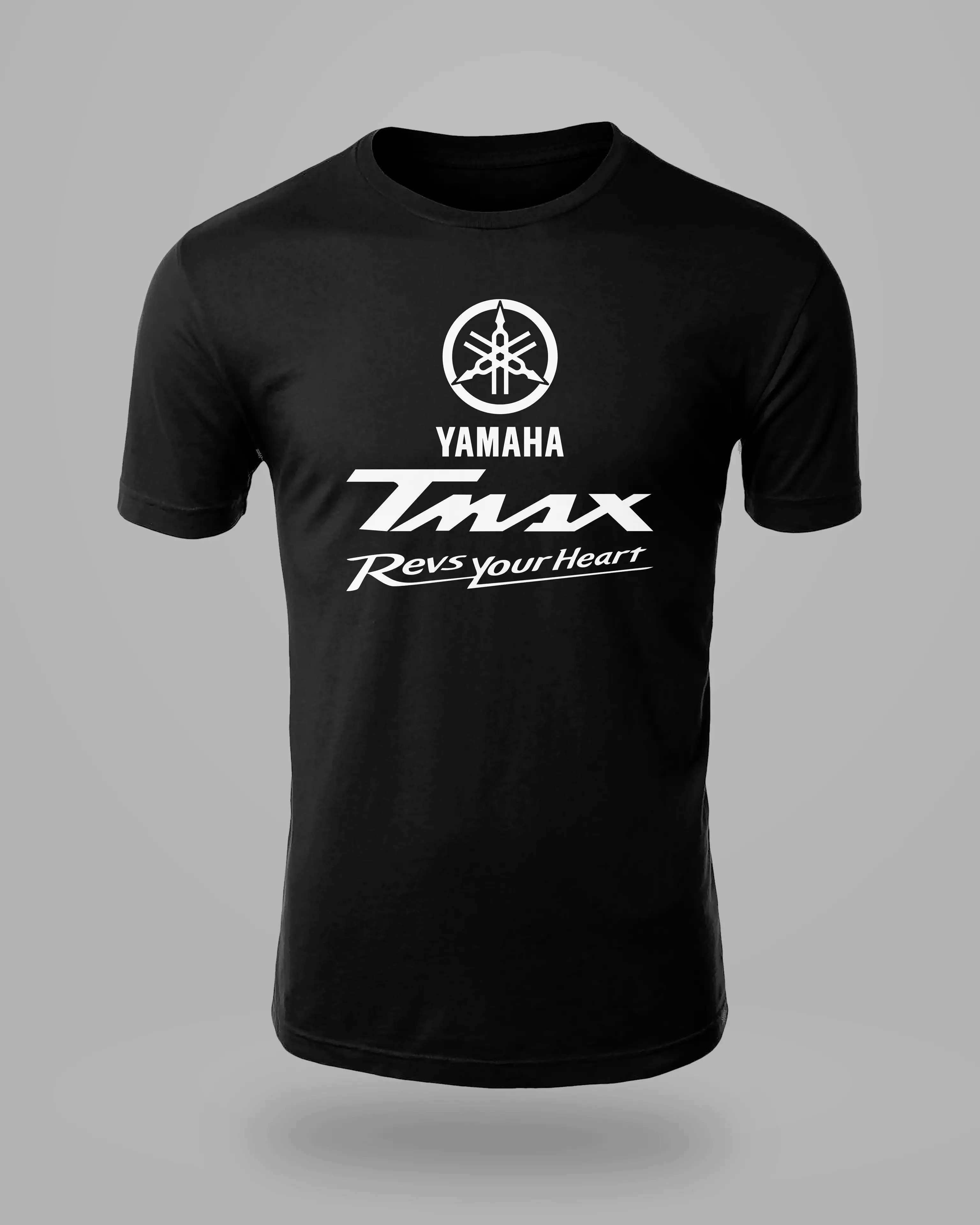 Yamaha TMAX Revs Your Heart Baskılı Tişört