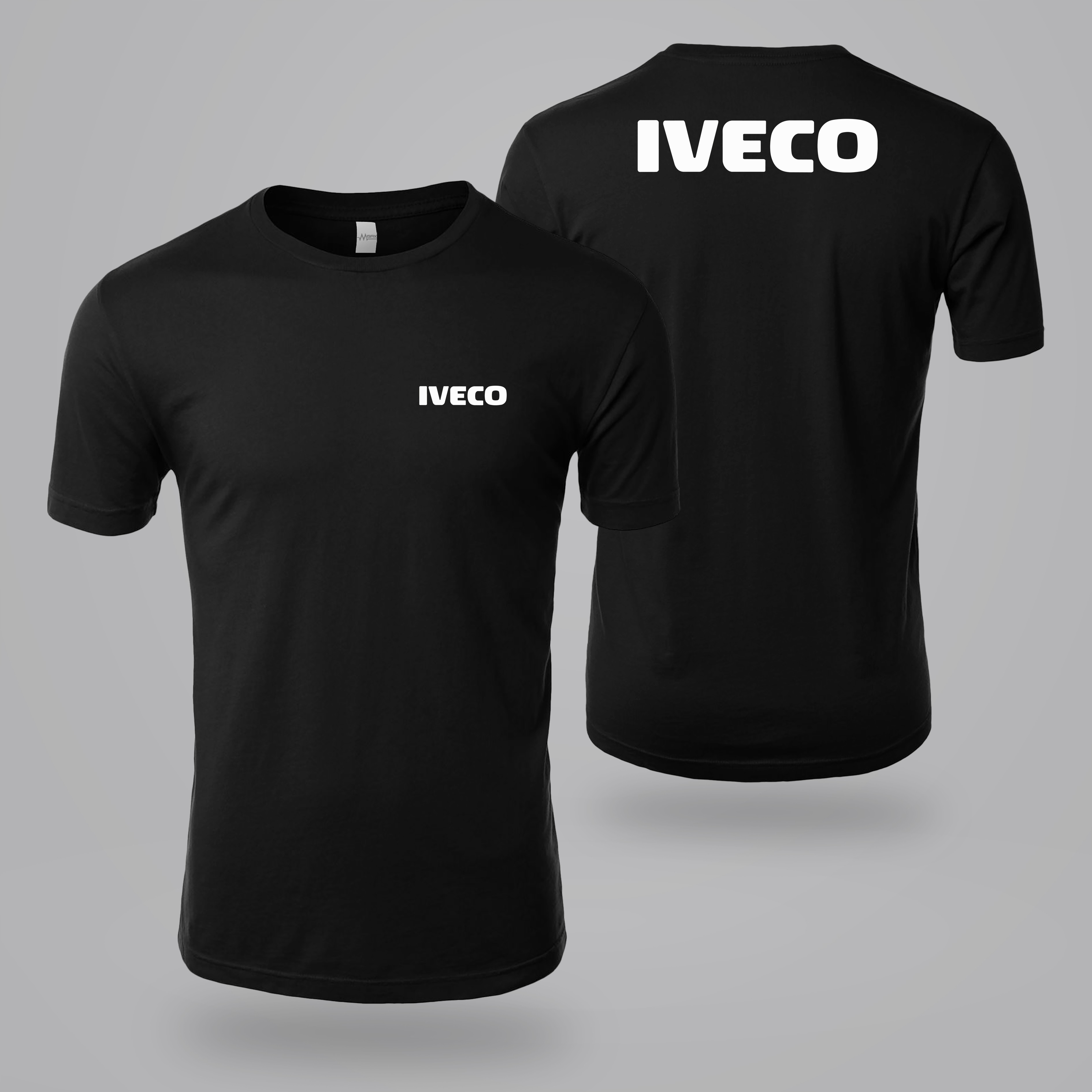 Iveco Yazılı Arma Sırt Baskılı Tişört