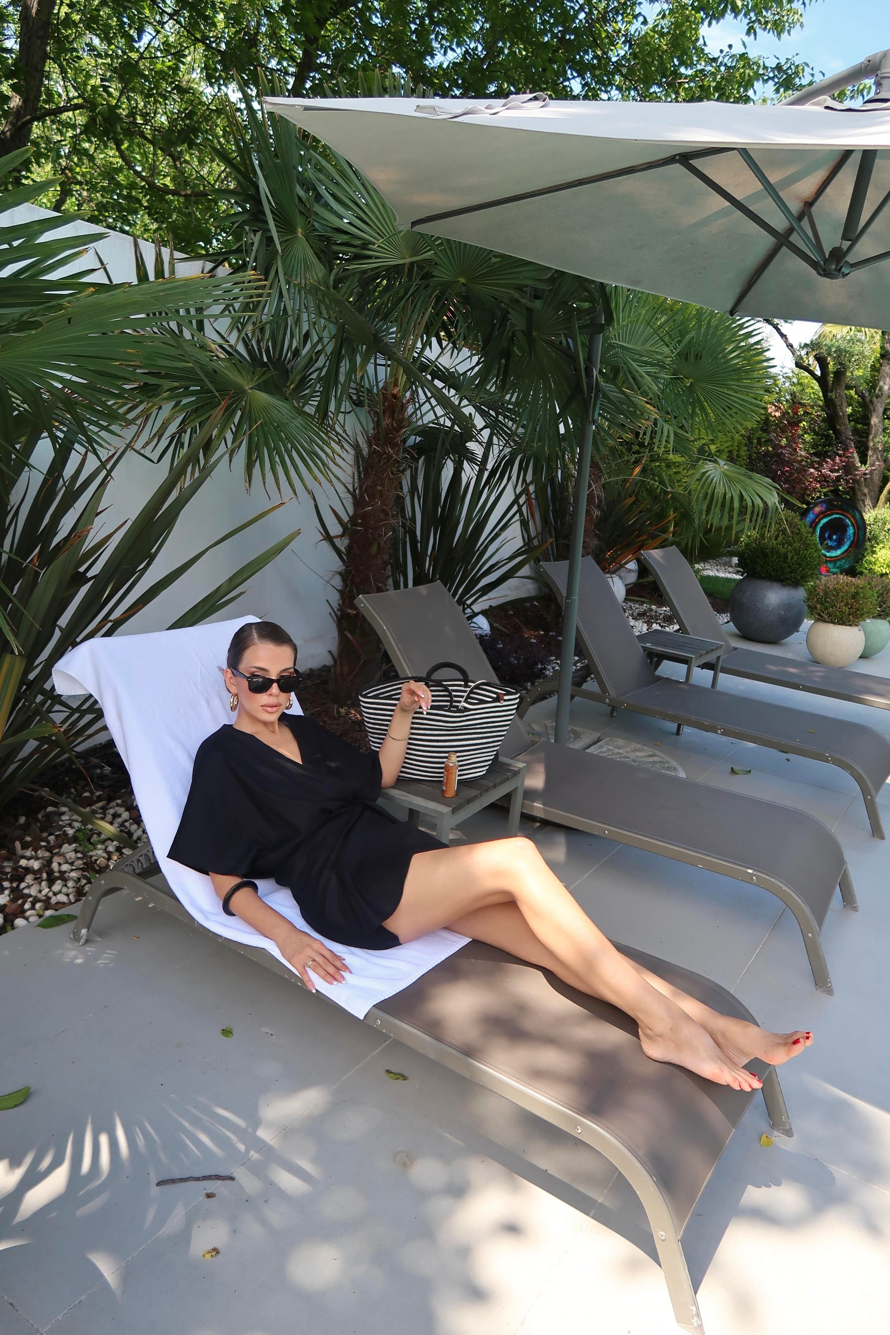 Palma Summer Maya Elbise Siyah