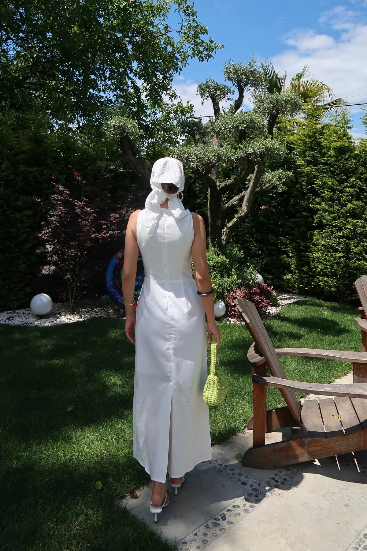 Palma Summer Donna Elbise Beyaz