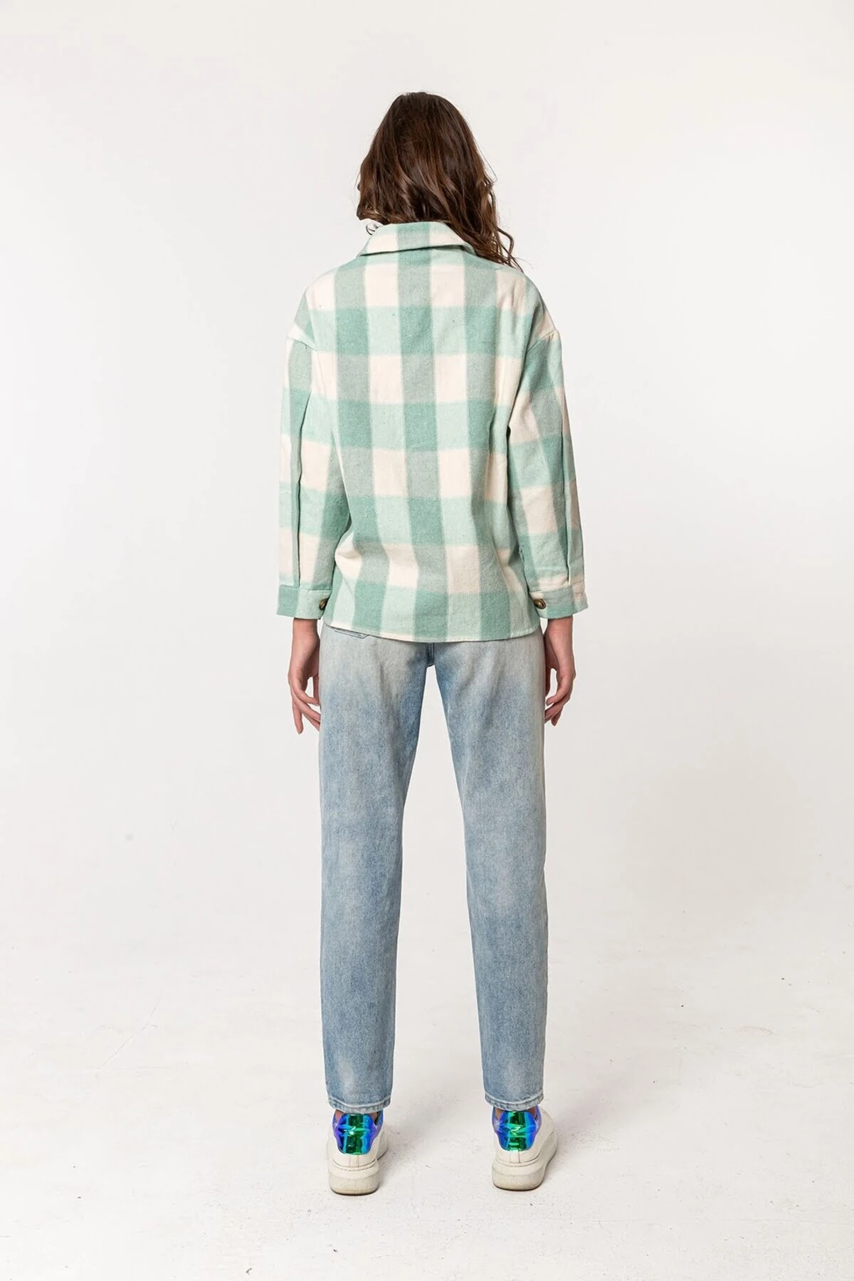 Desenli Kaşe Gömlek