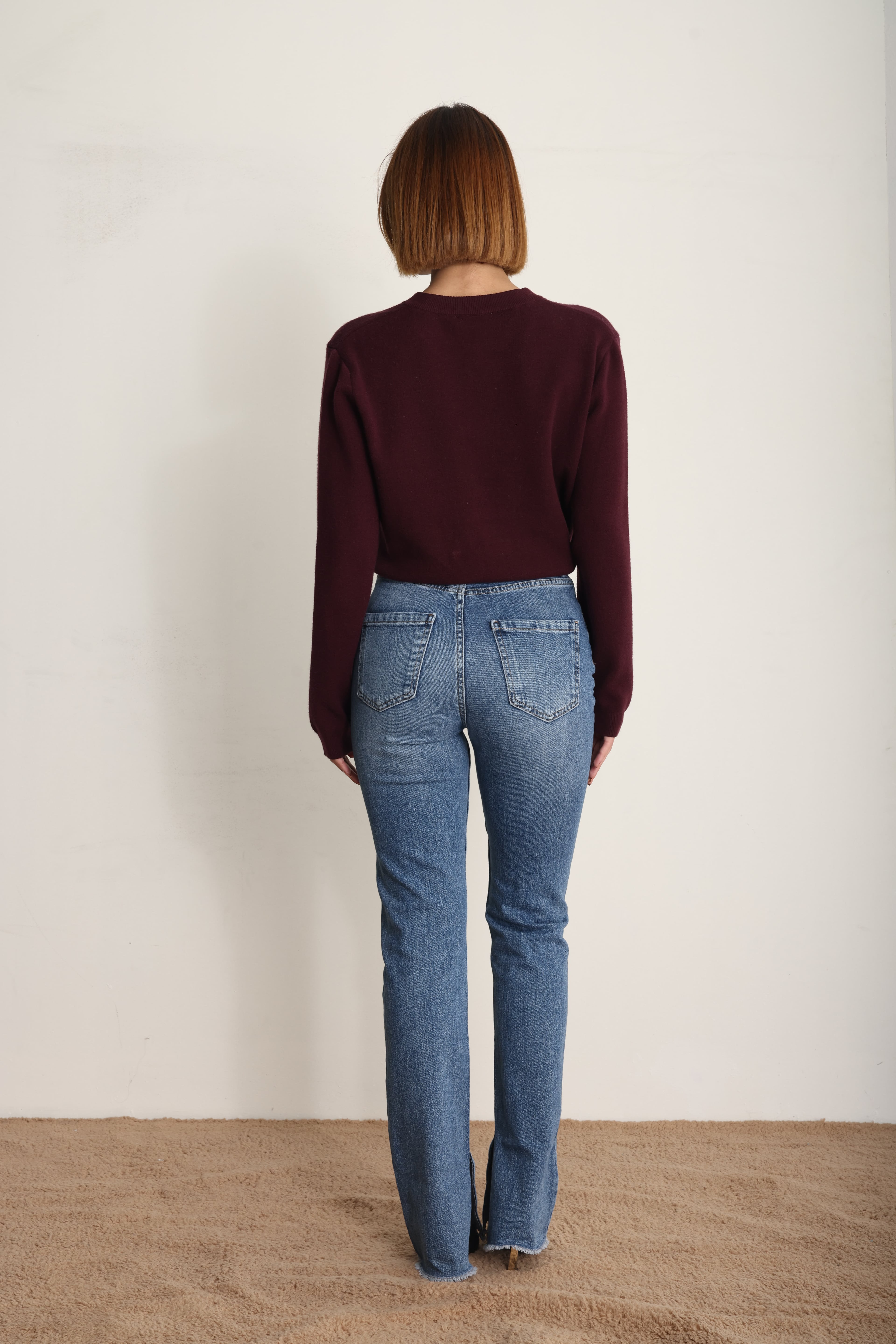 Regular Fit Denim Pantolon Mavi