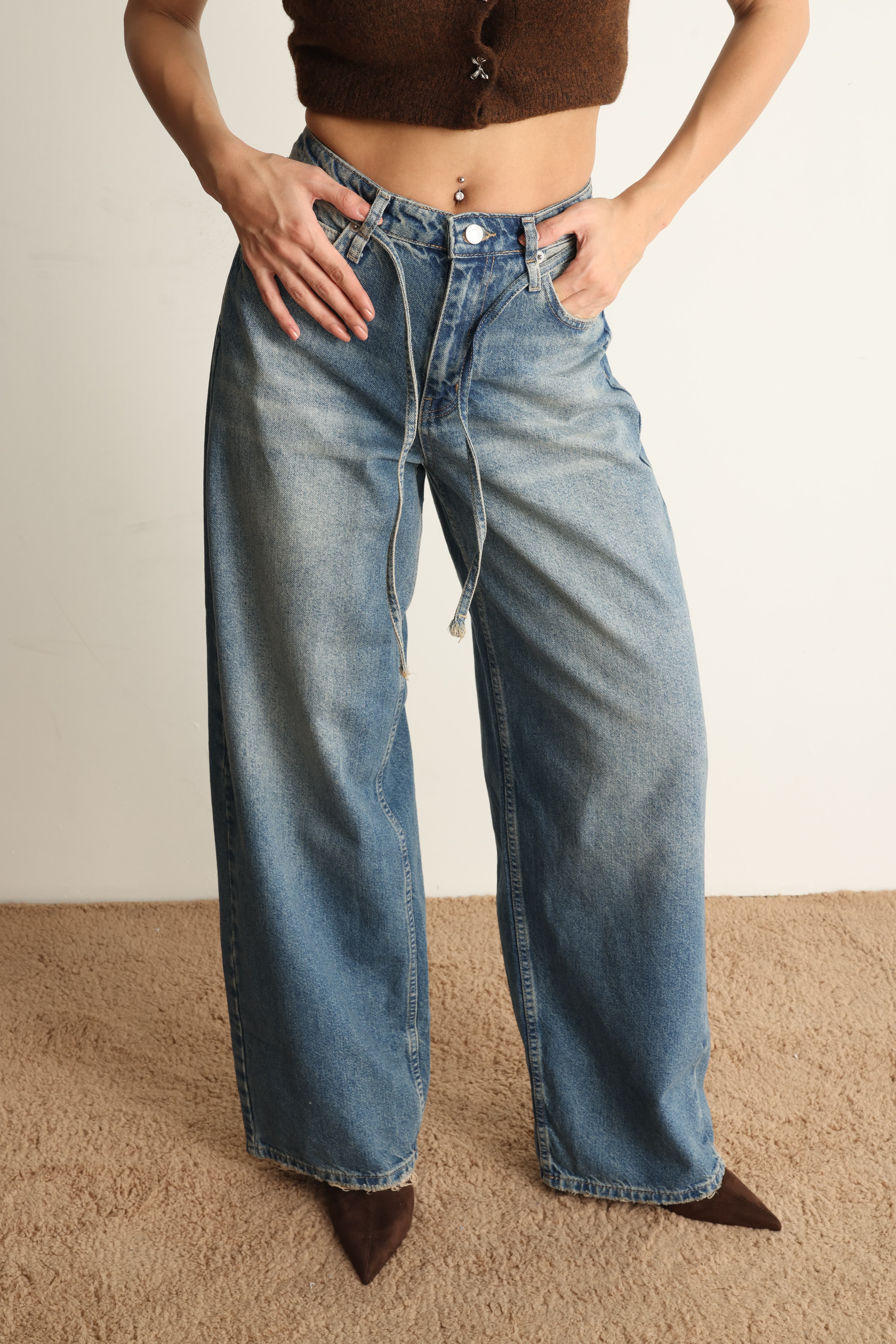 Baggy Denim Pantolon