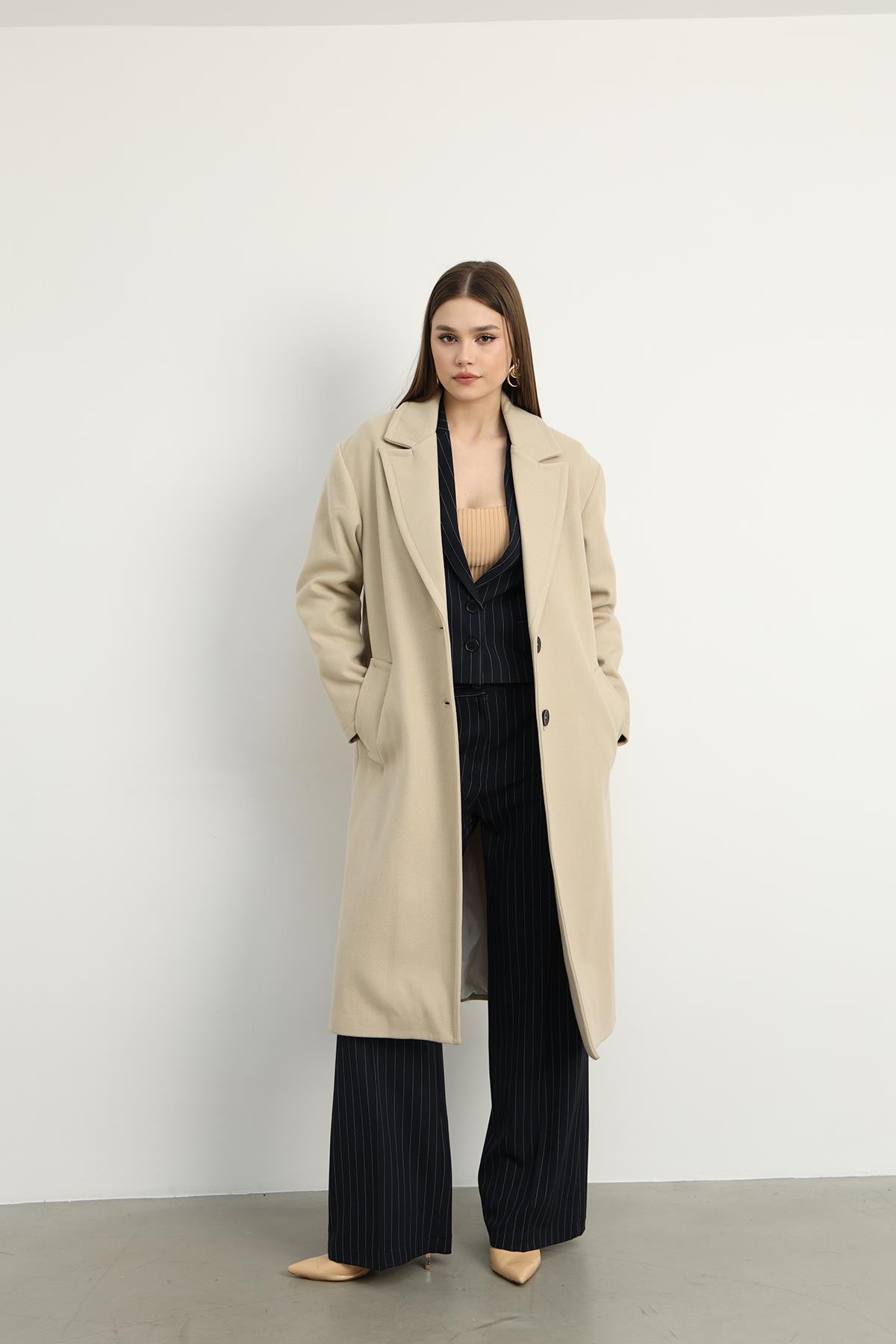 Grace Oversize Kaban Bej