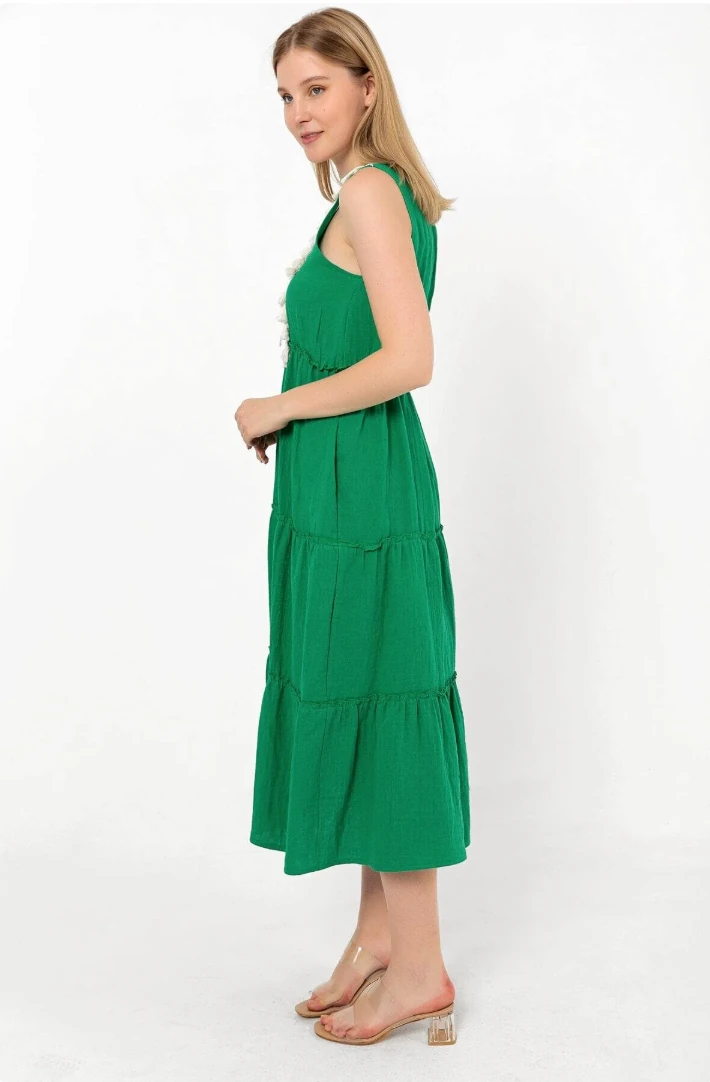 Müsli Elbise Yeşil