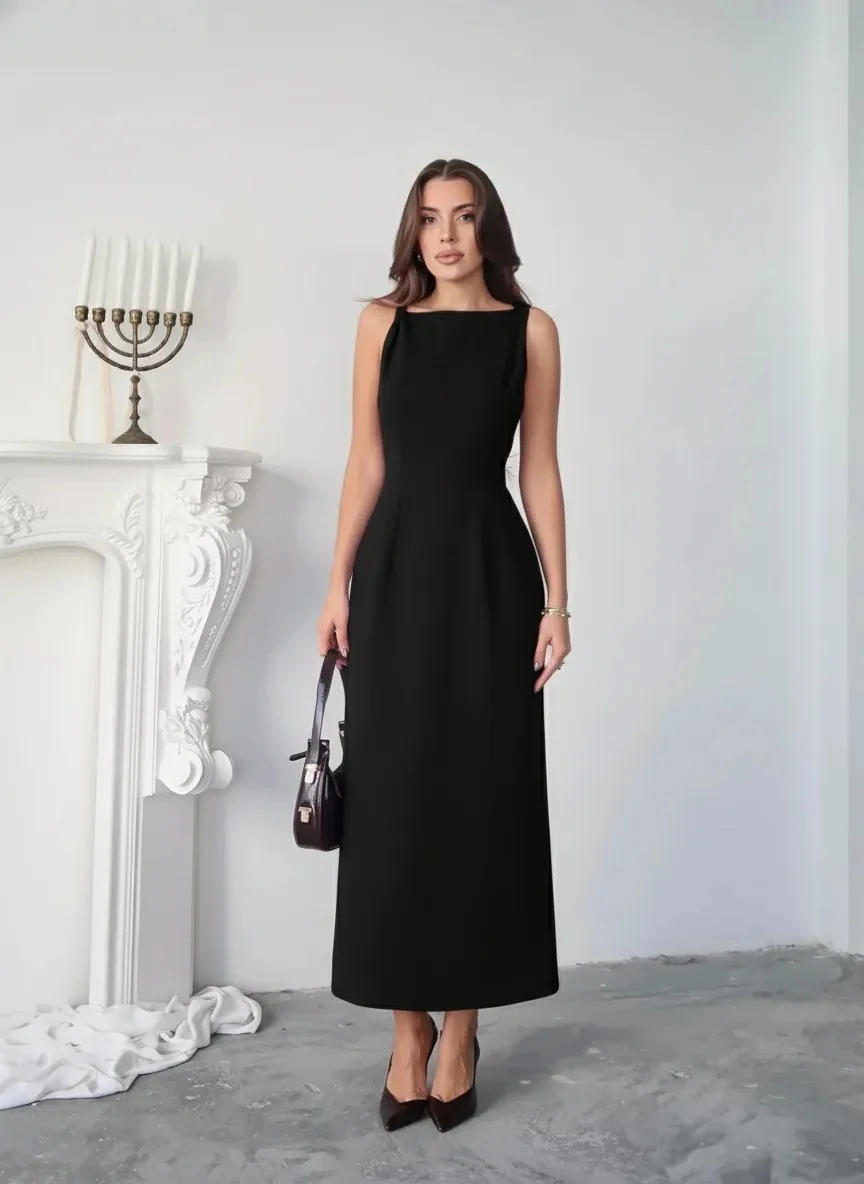 Donna Elbise Siyah
