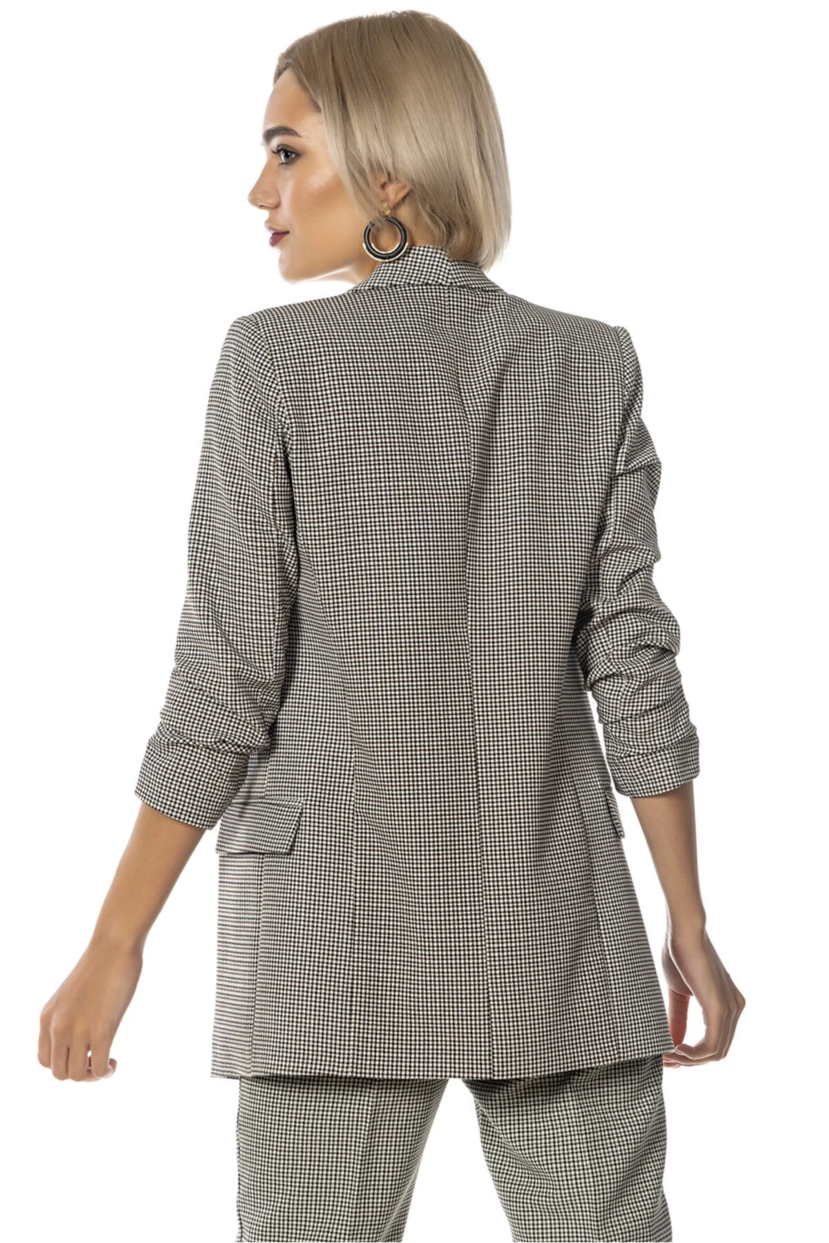 Kadın Kahve Blazer Ceket