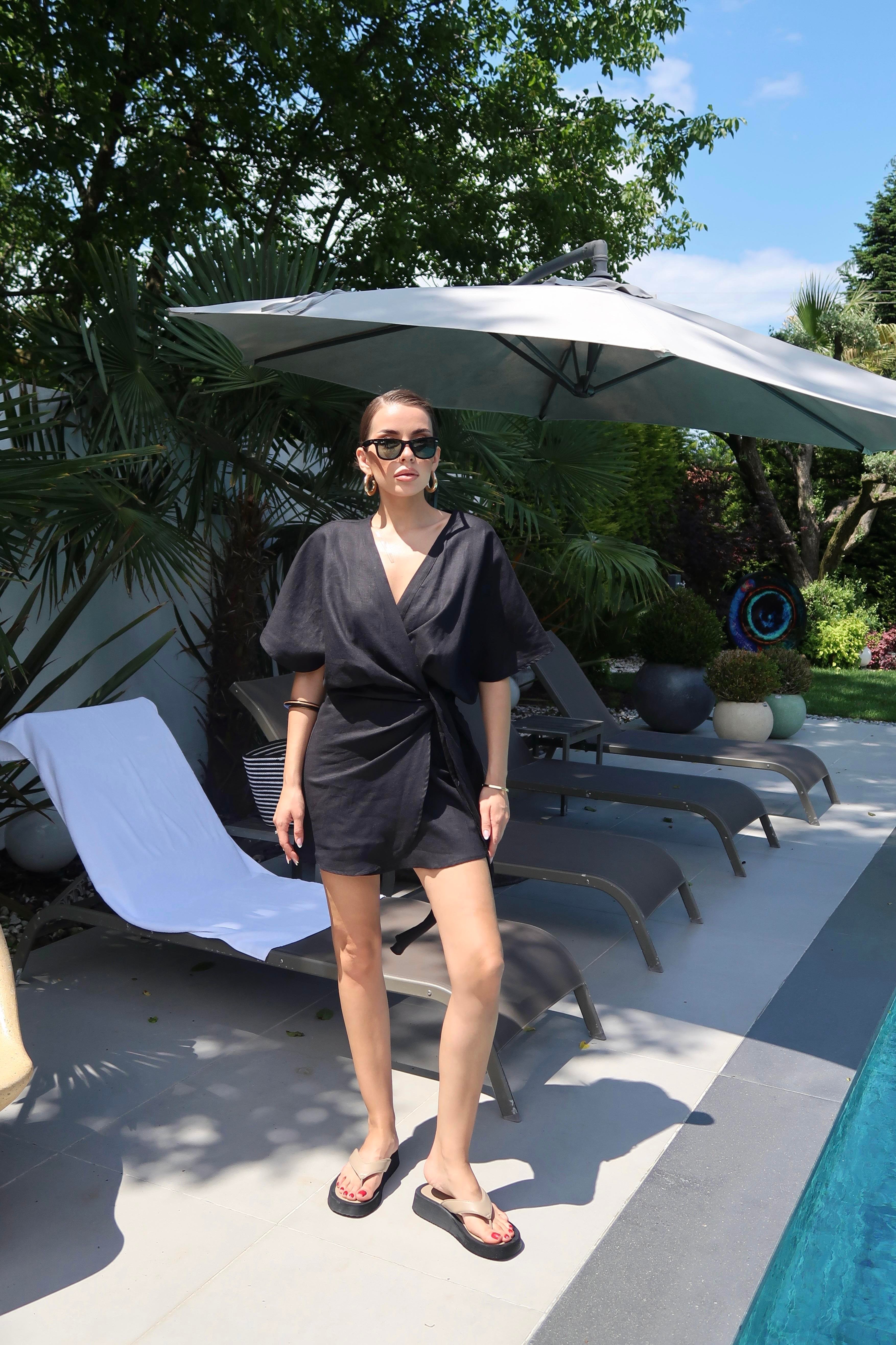 Palma Summer Maya Elbise Siyah