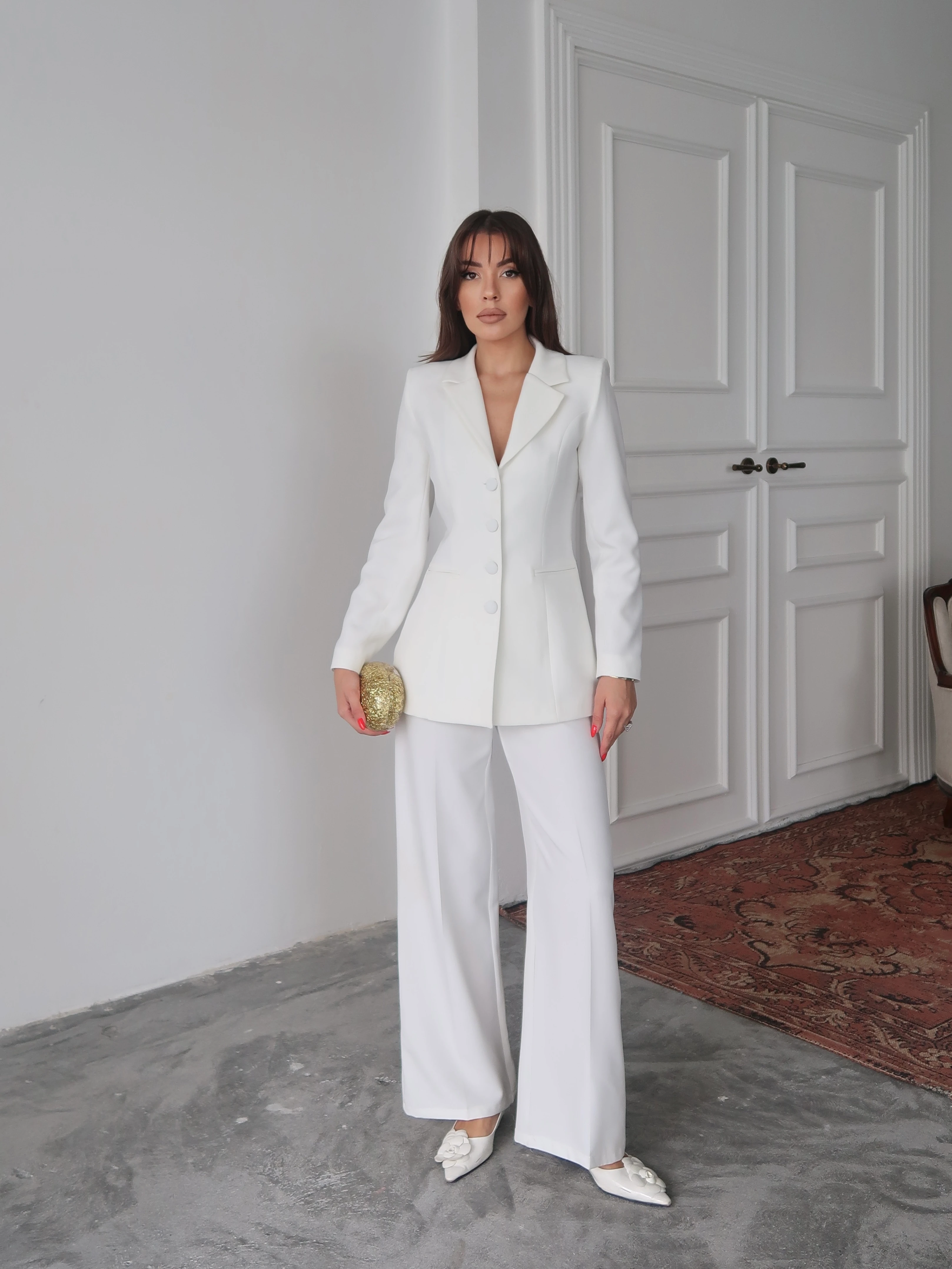 Gina Sculpt Takım Ekru