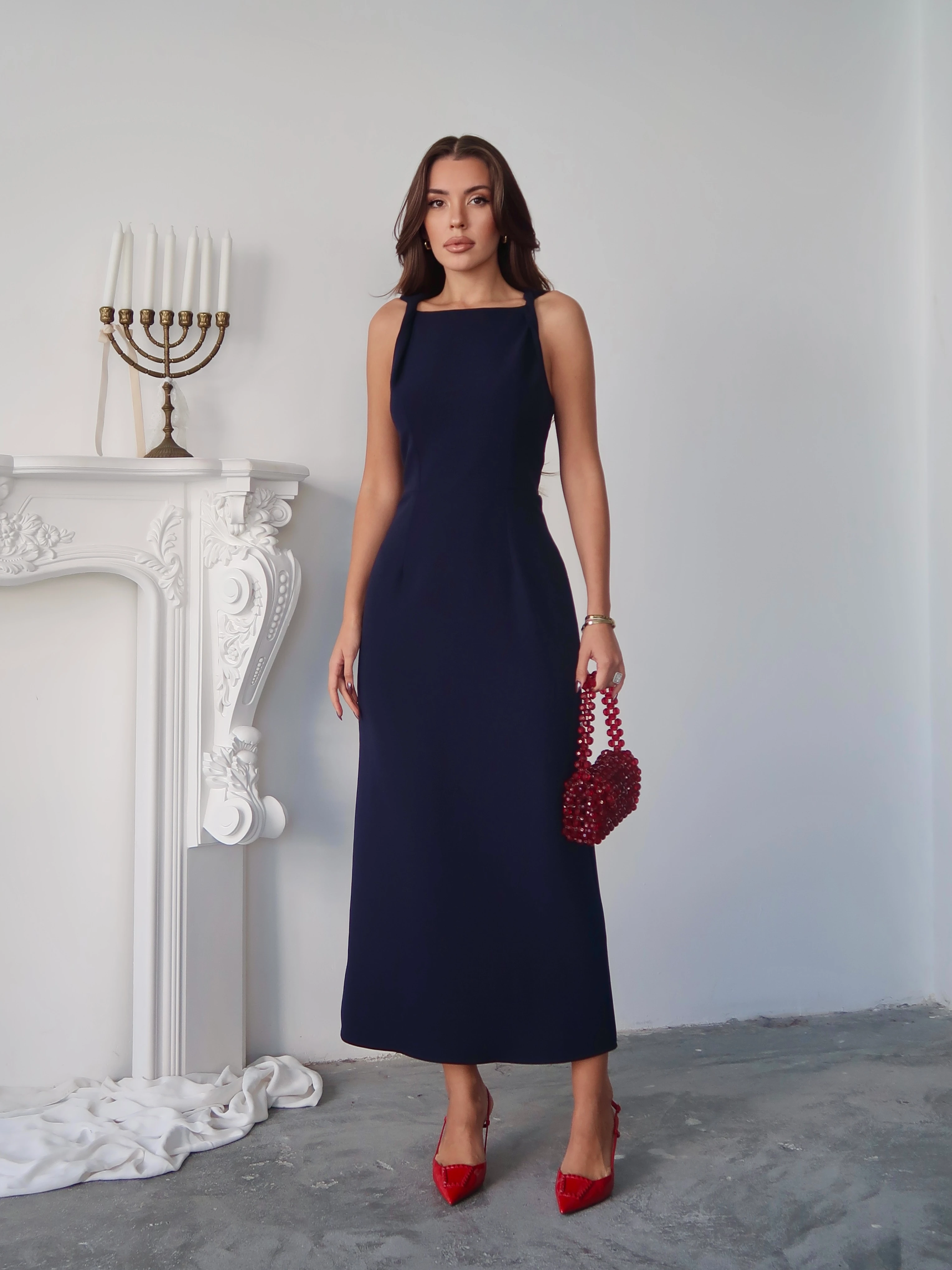 Donna Elbise Lacivert