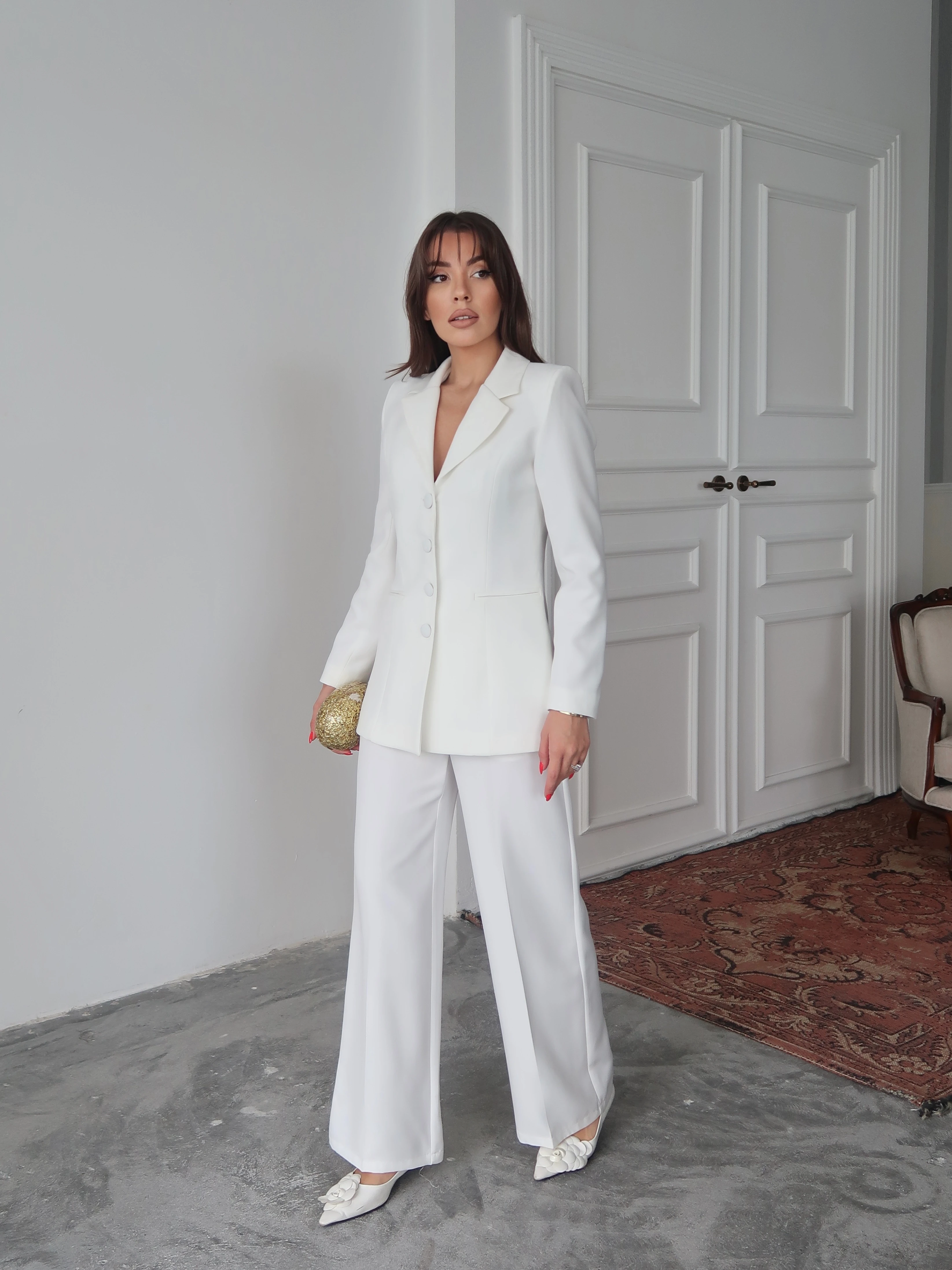 Gina Sculpt Takım Ekru