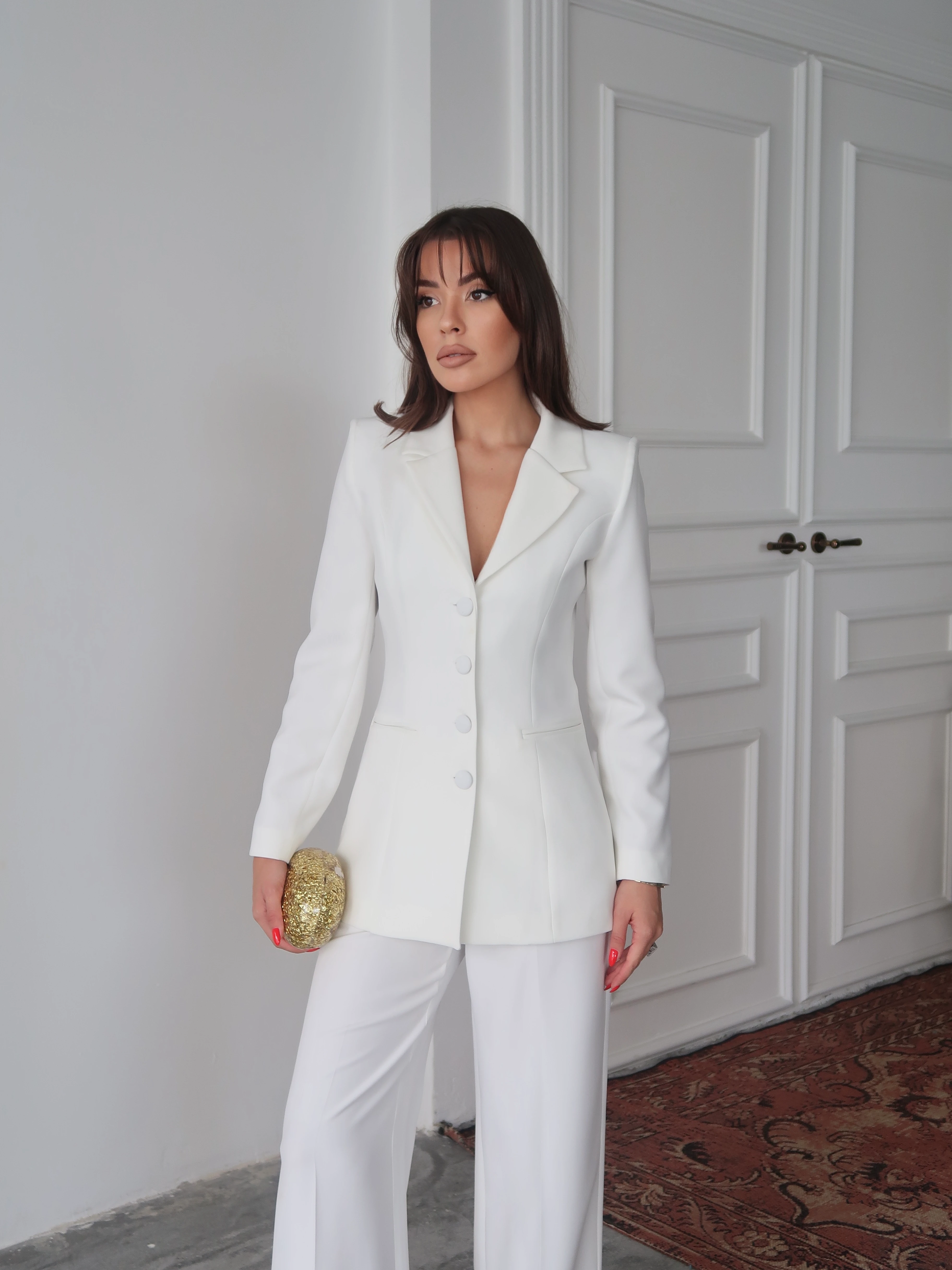 Gina Sculpt Takım Ekru