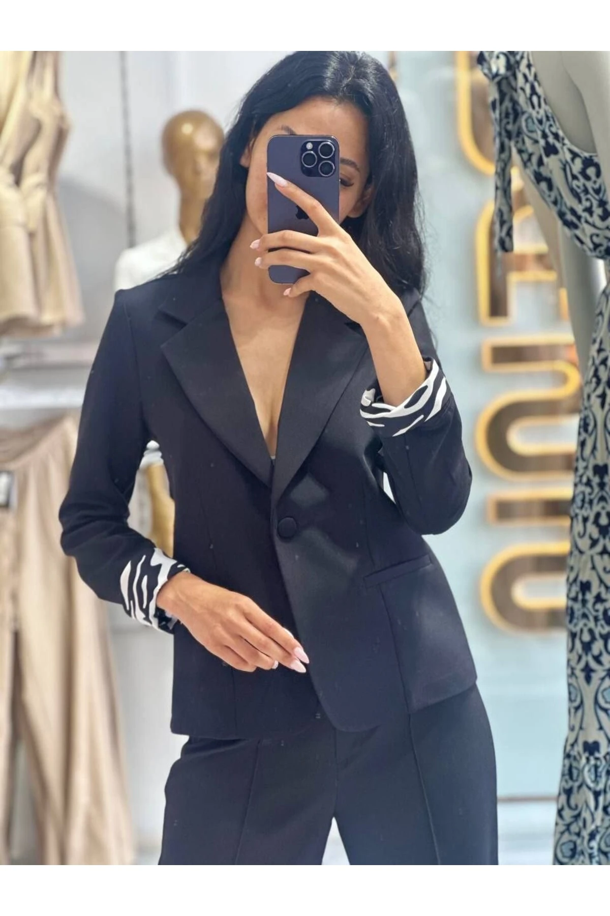 Klasik Manşetli Ceket