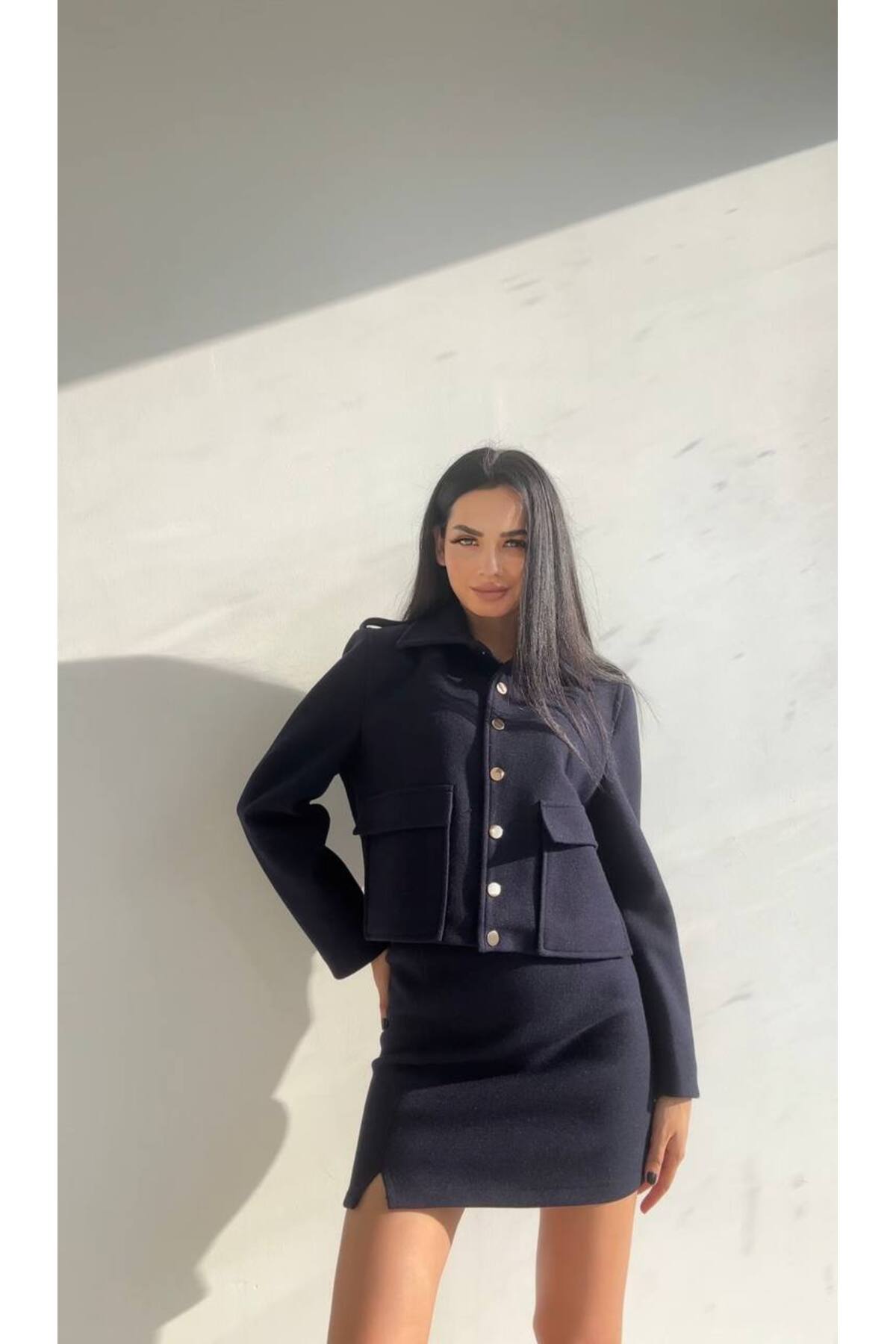 Kaşe Kısa Ceket