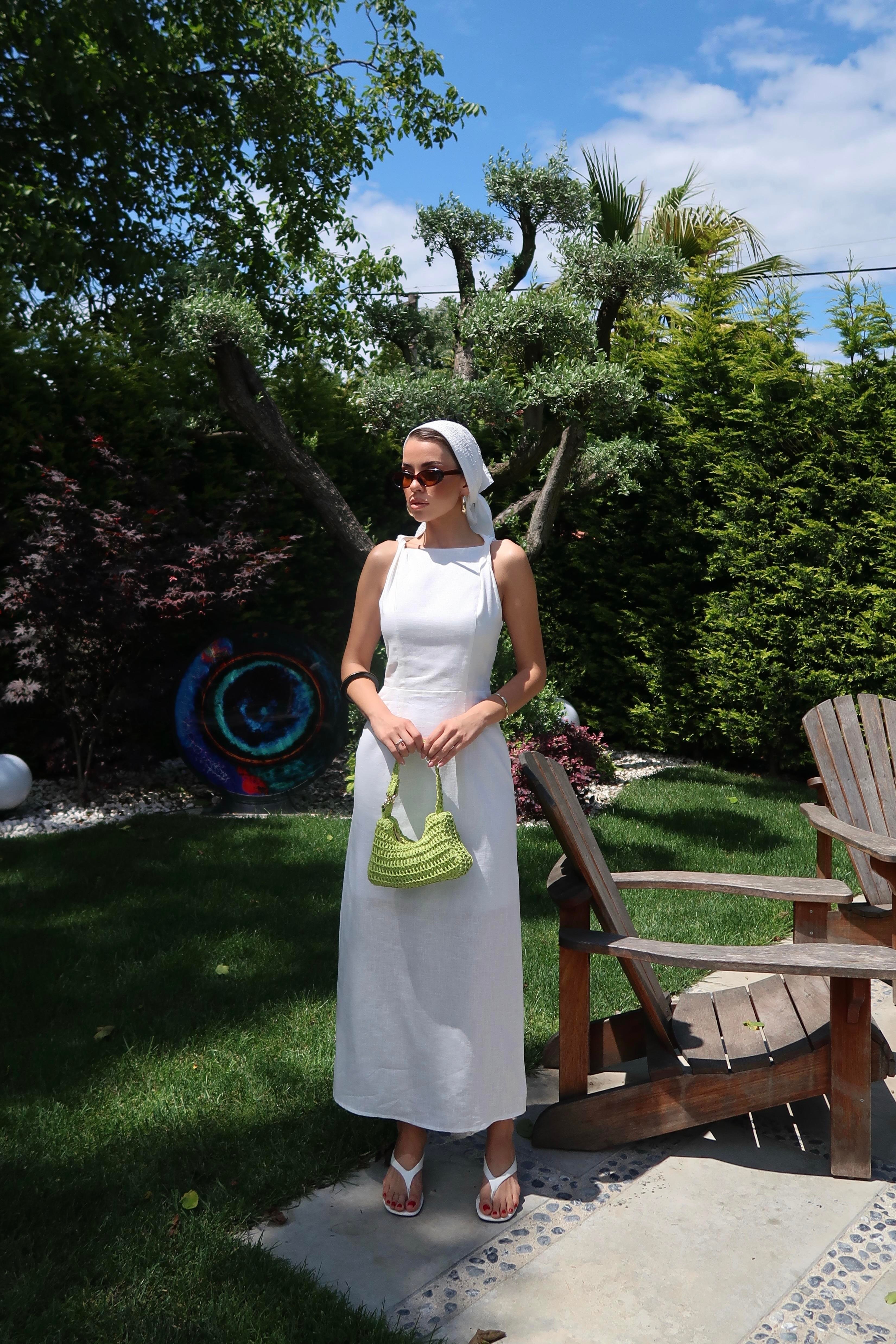 Palma Summer Donna Elbise Beyaz