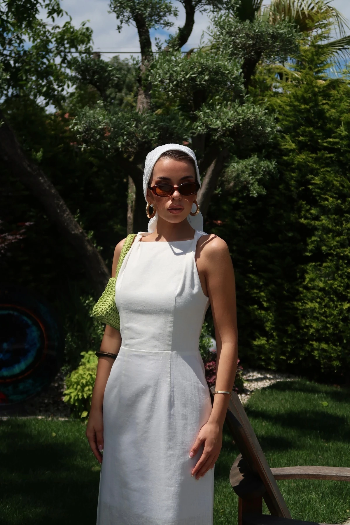 Palma Summer Donna Elbise Beyaz