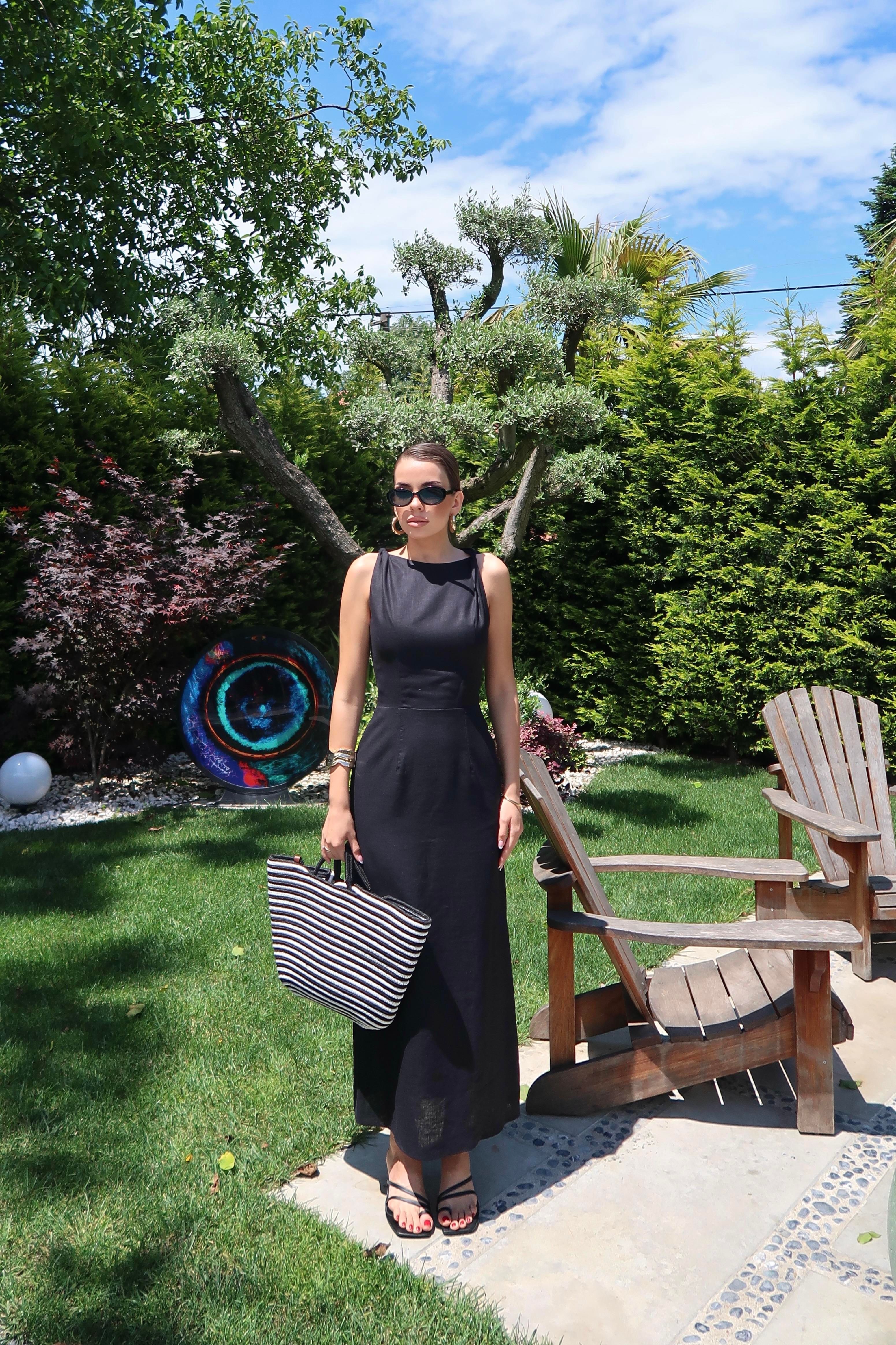 Palma Summer Donna Elbise Siyah