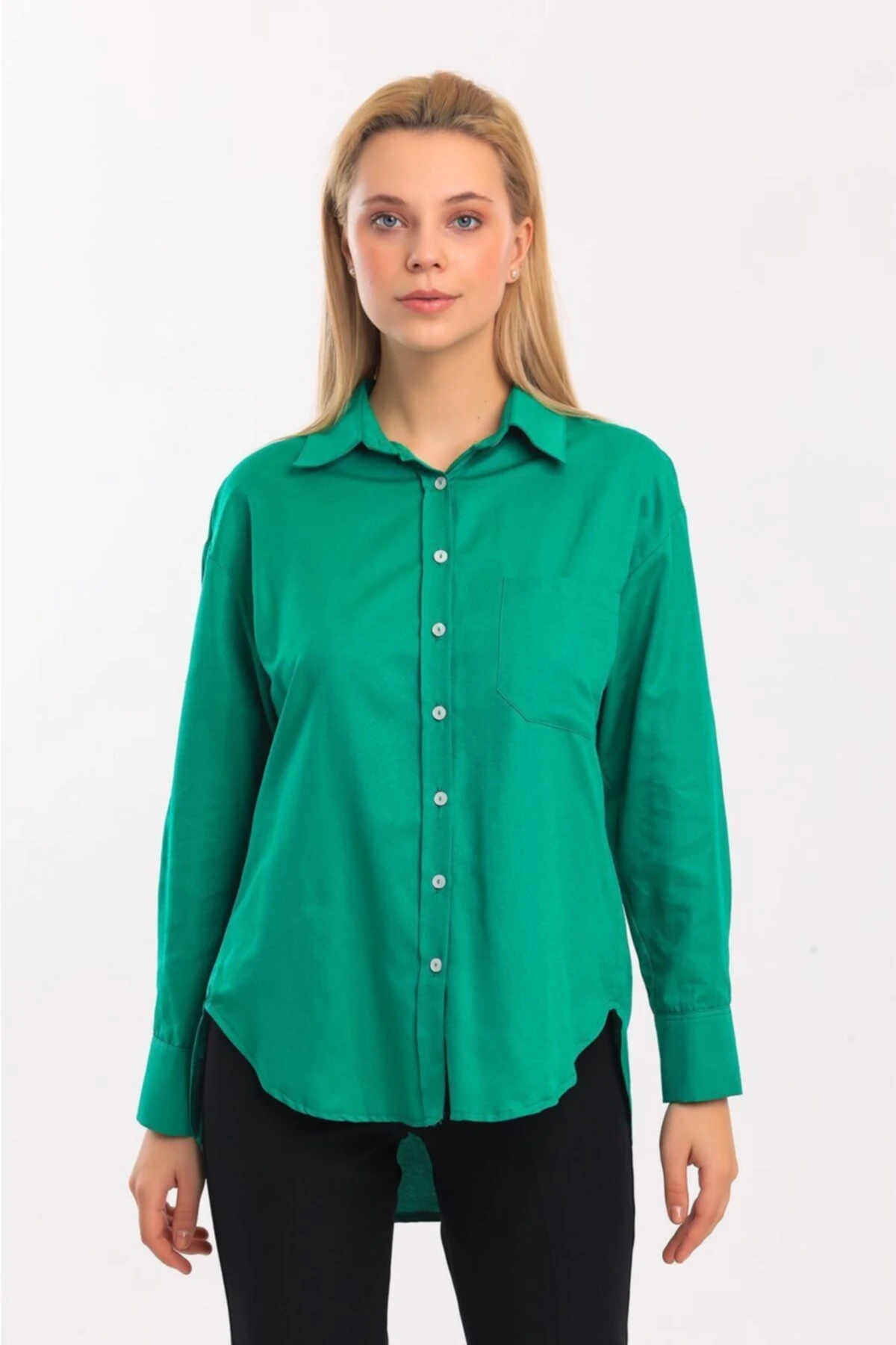 Cep Detaylı Gömlek