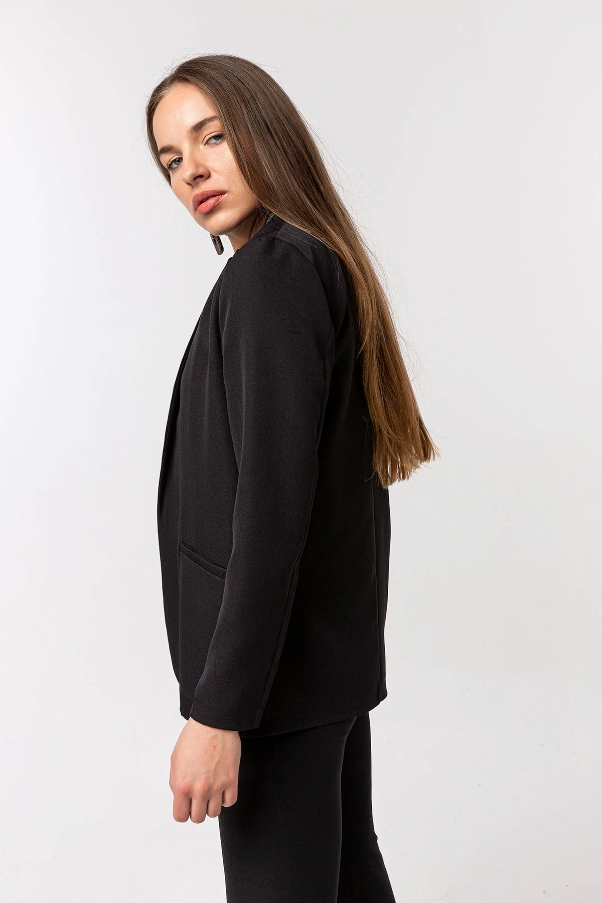 Siyah Blazer Ceket